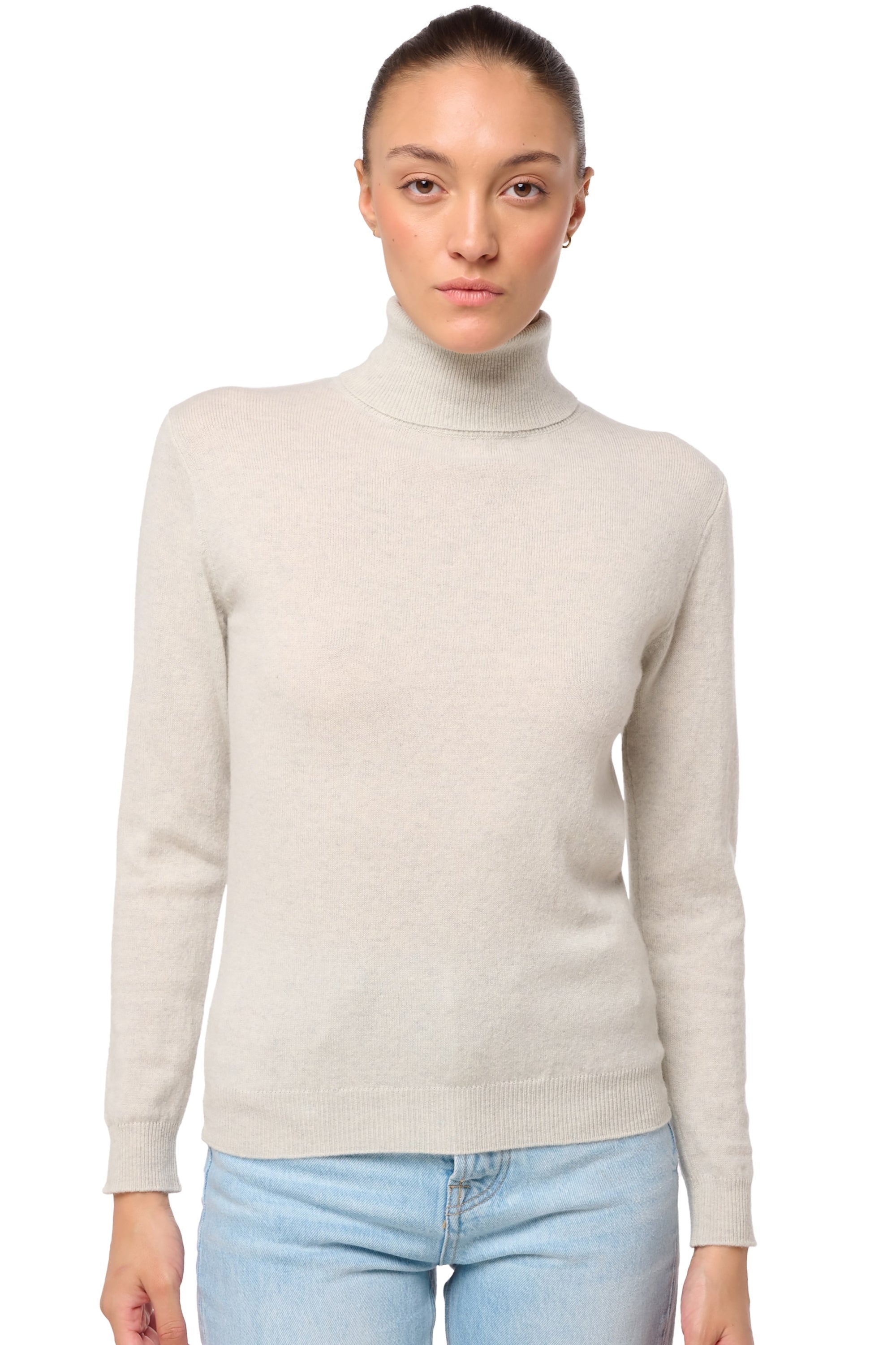 Tale women's cashmere jumper - fluo white - Mahogany