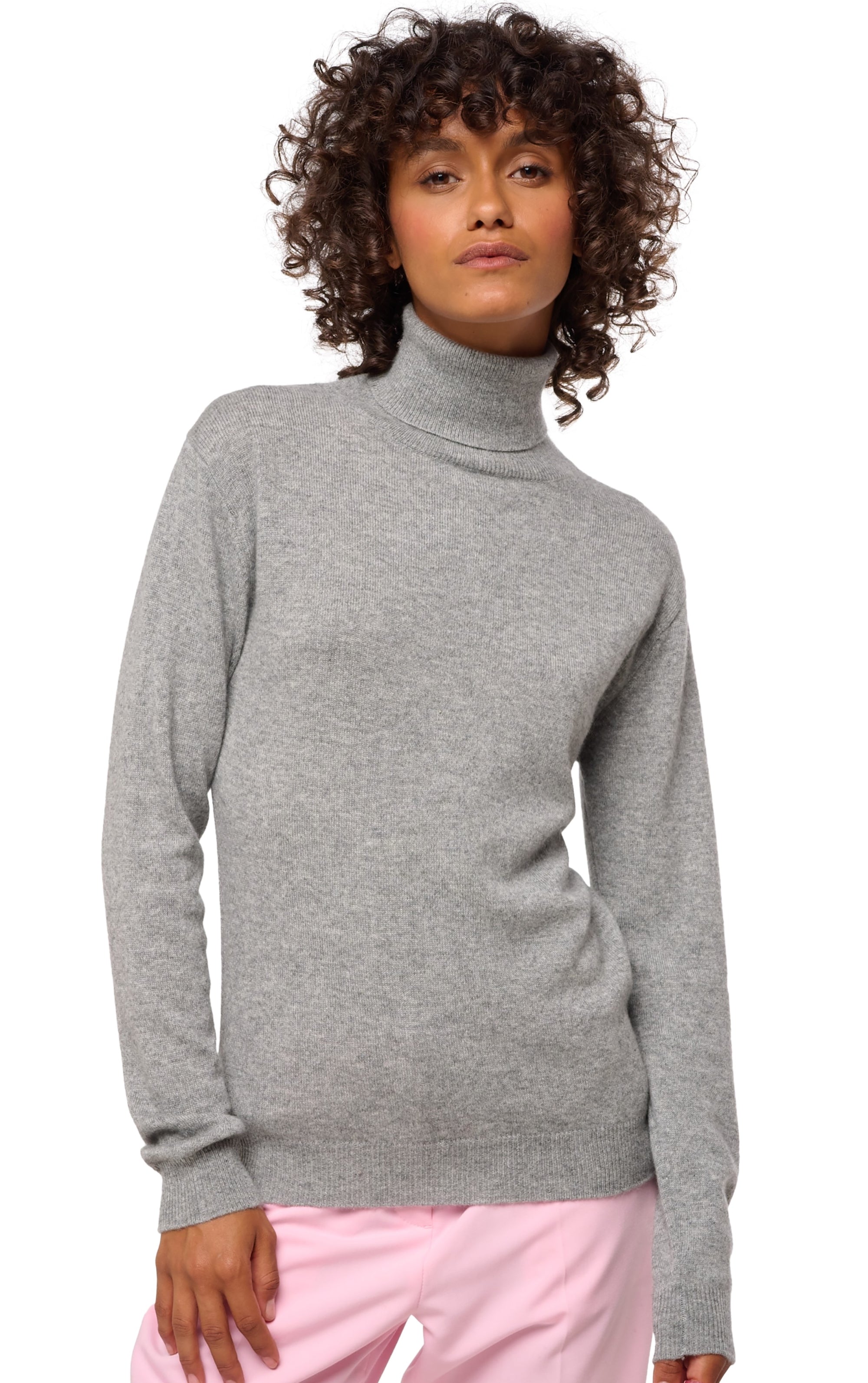 Tale women's cashmere jumper - husky - Mahogany