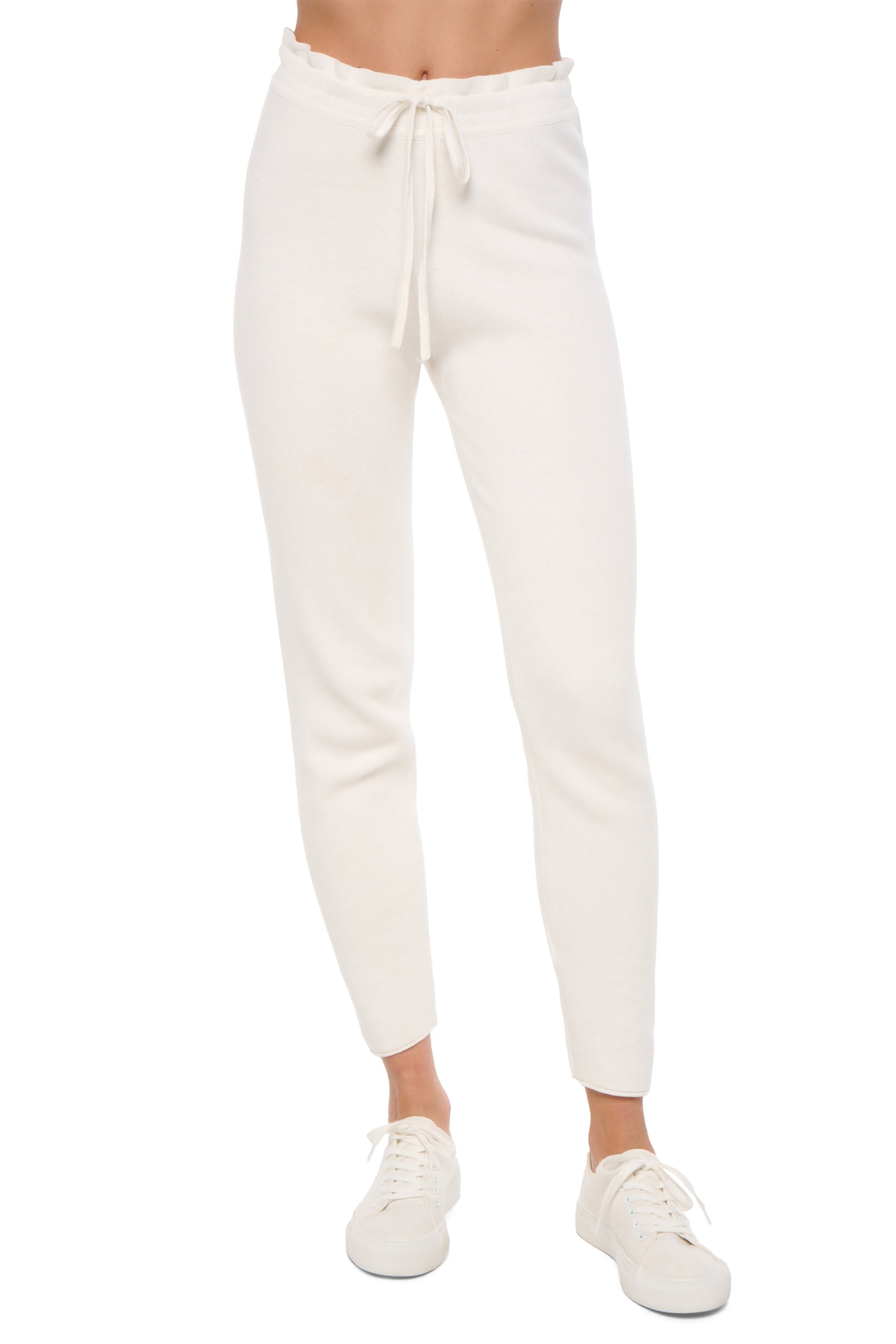 Shiloh women's cashmere and cotton - off-white - Mahogany
