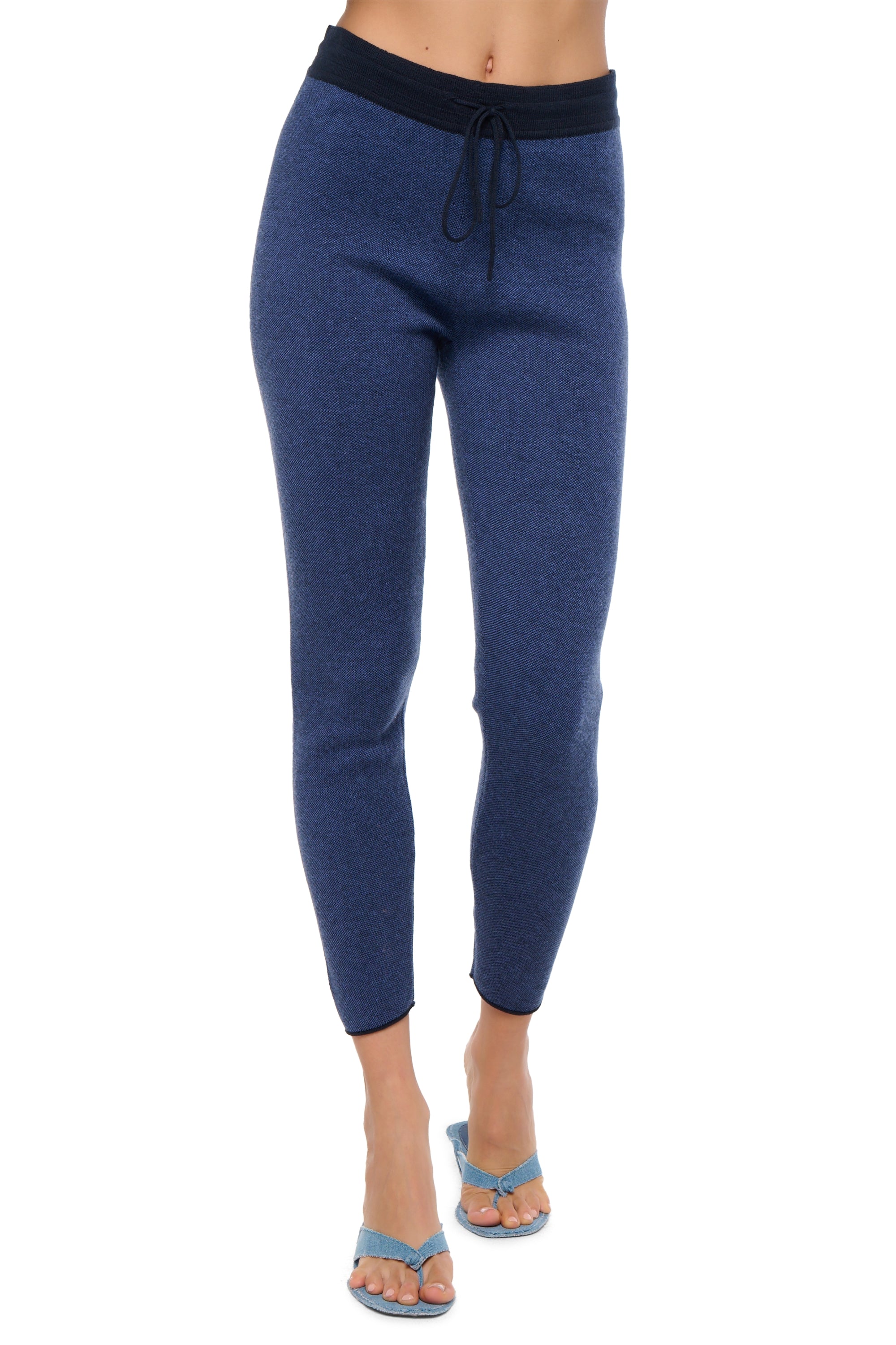 Shiloh women's cashmere and cotton - blue - Mahogany