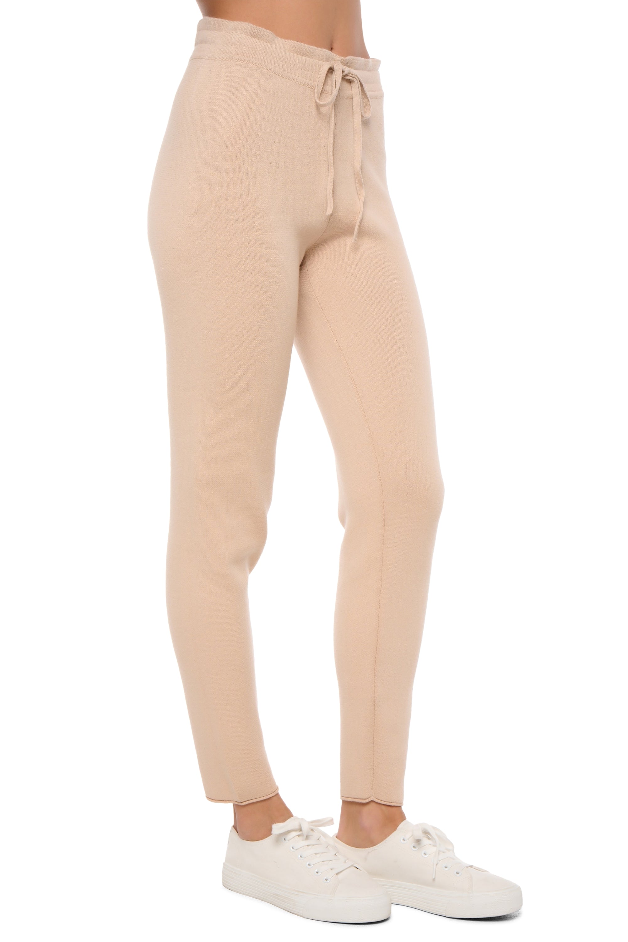 Shiloh women's cashmere and cotton - powder - Mahogany