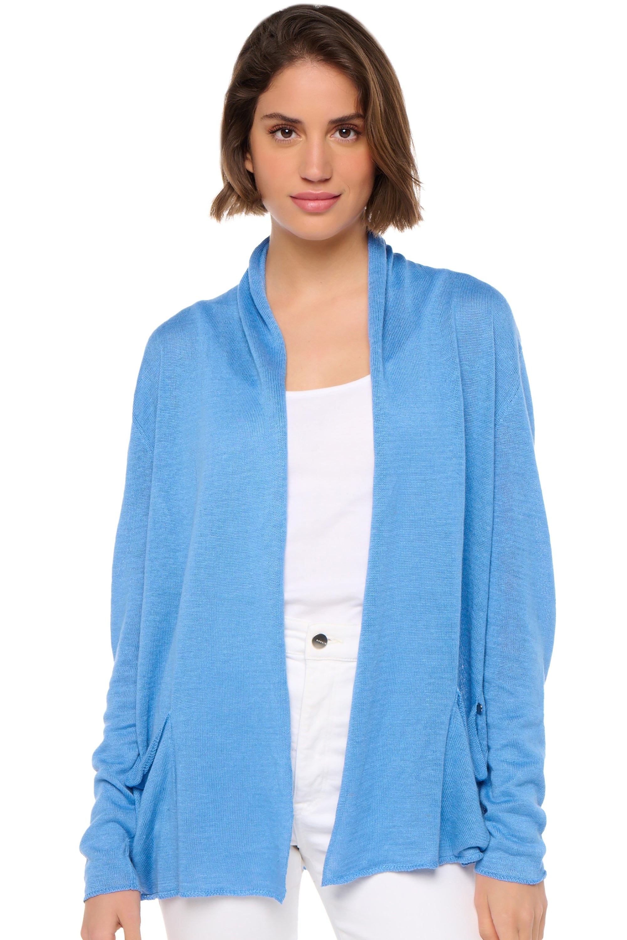 Sissi in linen women's - marina - Mahogany
