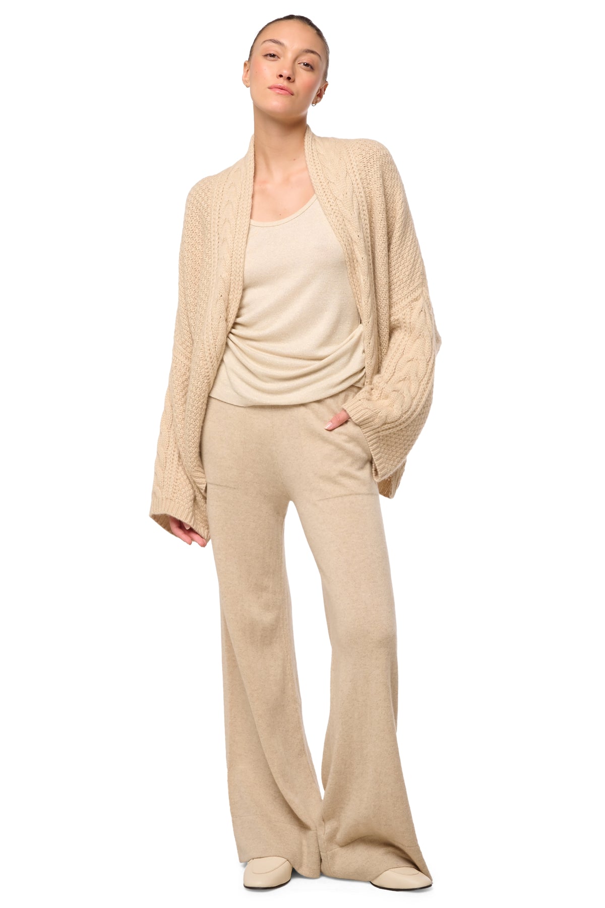 Divine en cachemire femme - Vue 5 - natural beige - Mahogany