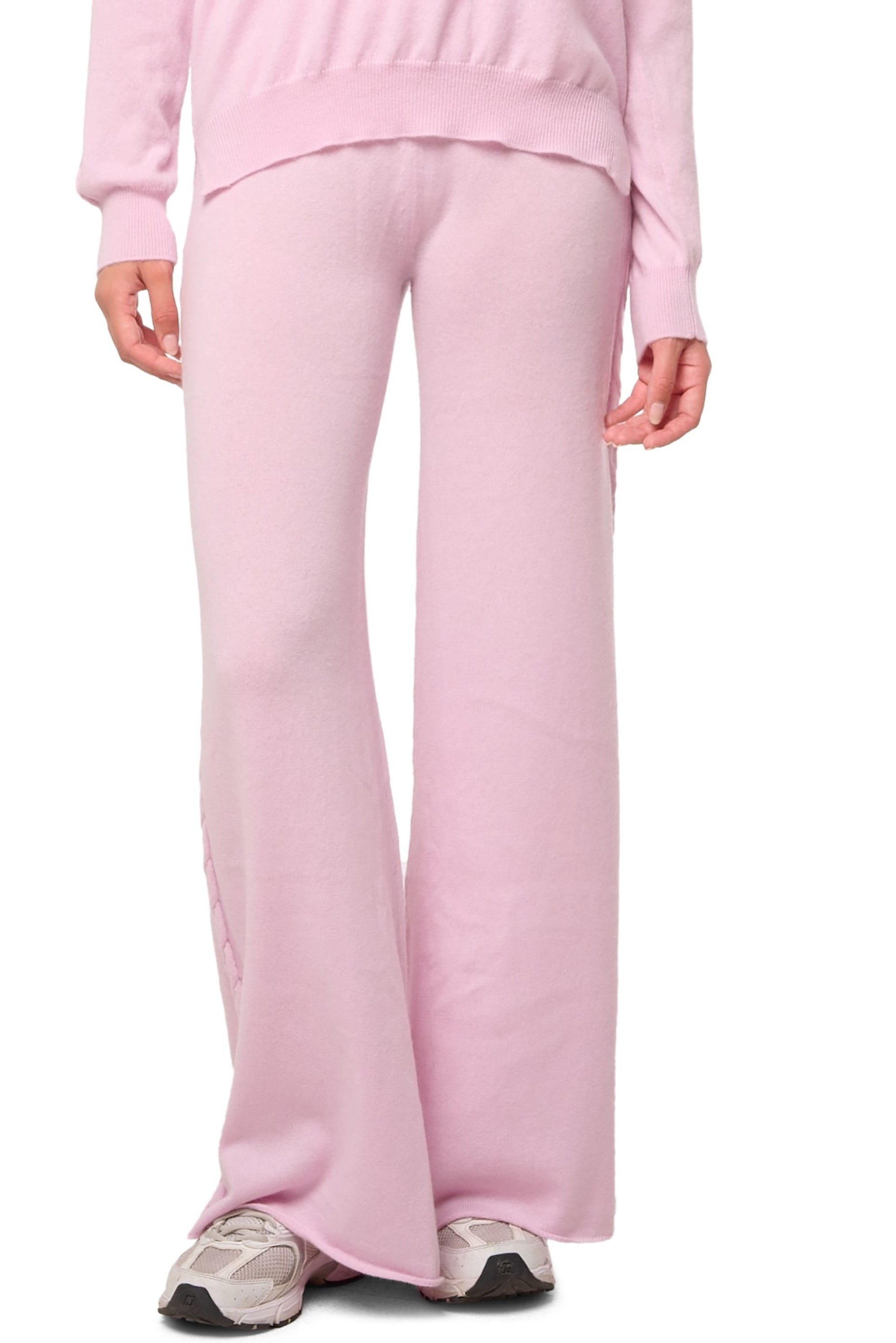 Dolly women's cashmere jumper - pale purple - Mahogany