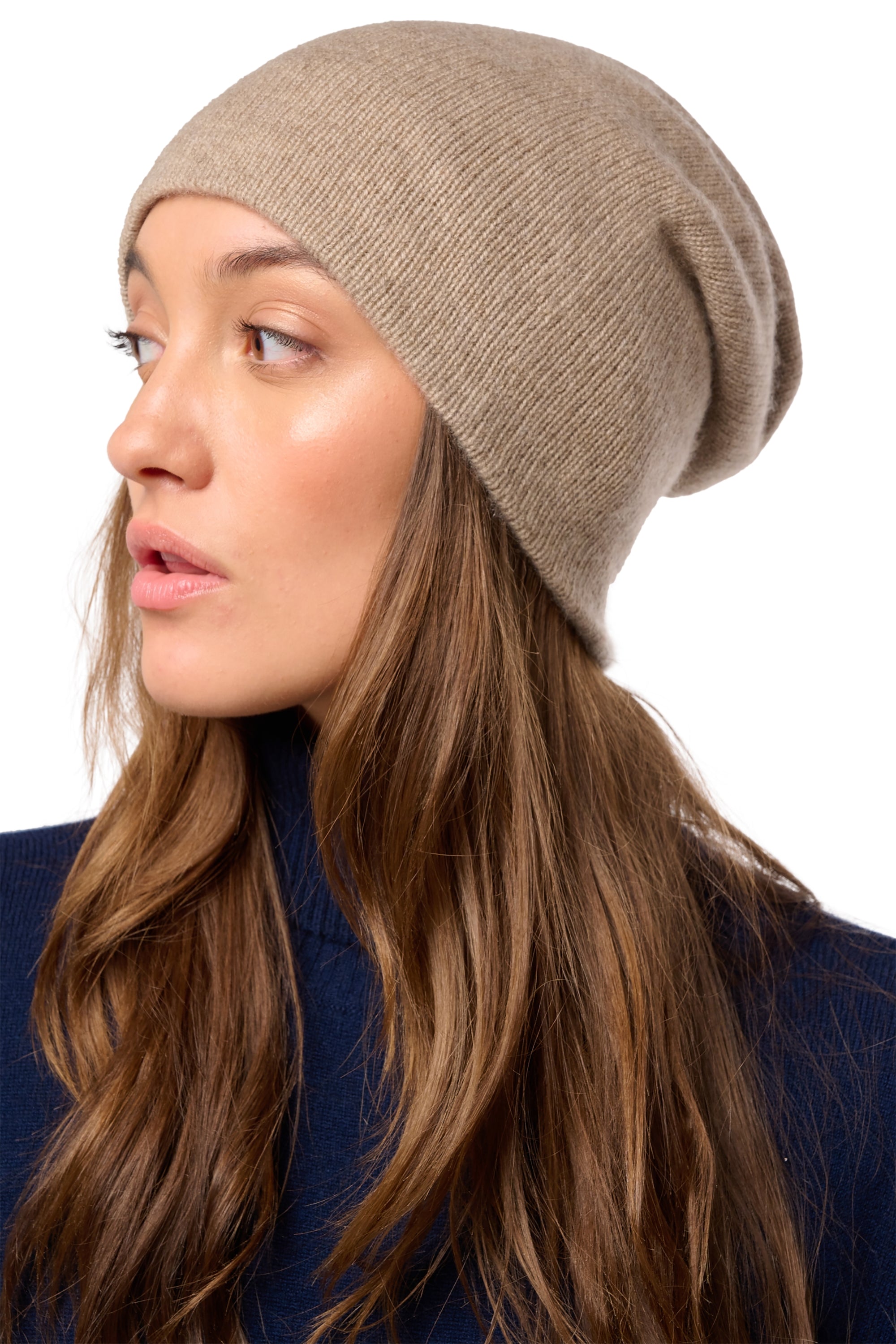 Donna en cachemire femme - Vue 1 - natural brown - Mahogany