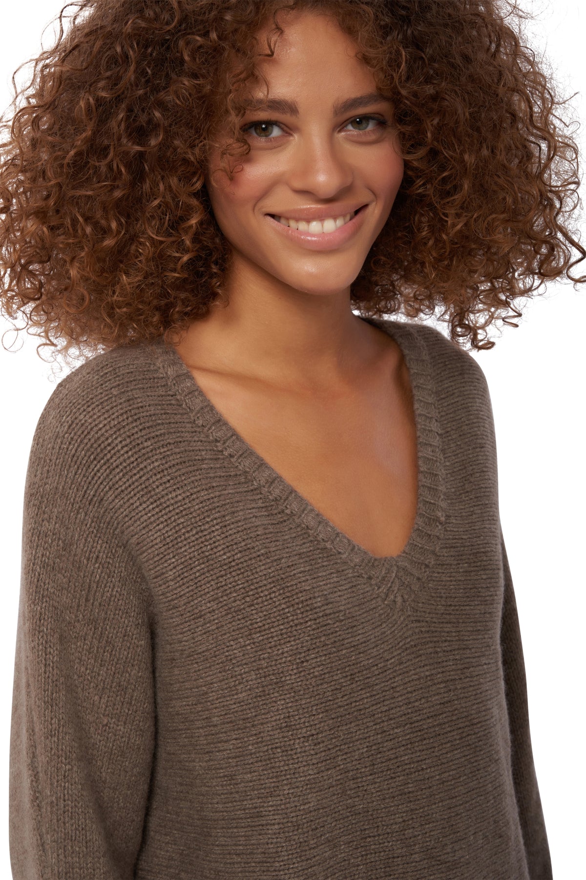 Sacramento en yak femme - Vue 1 - marmotte naturel - Mahogany