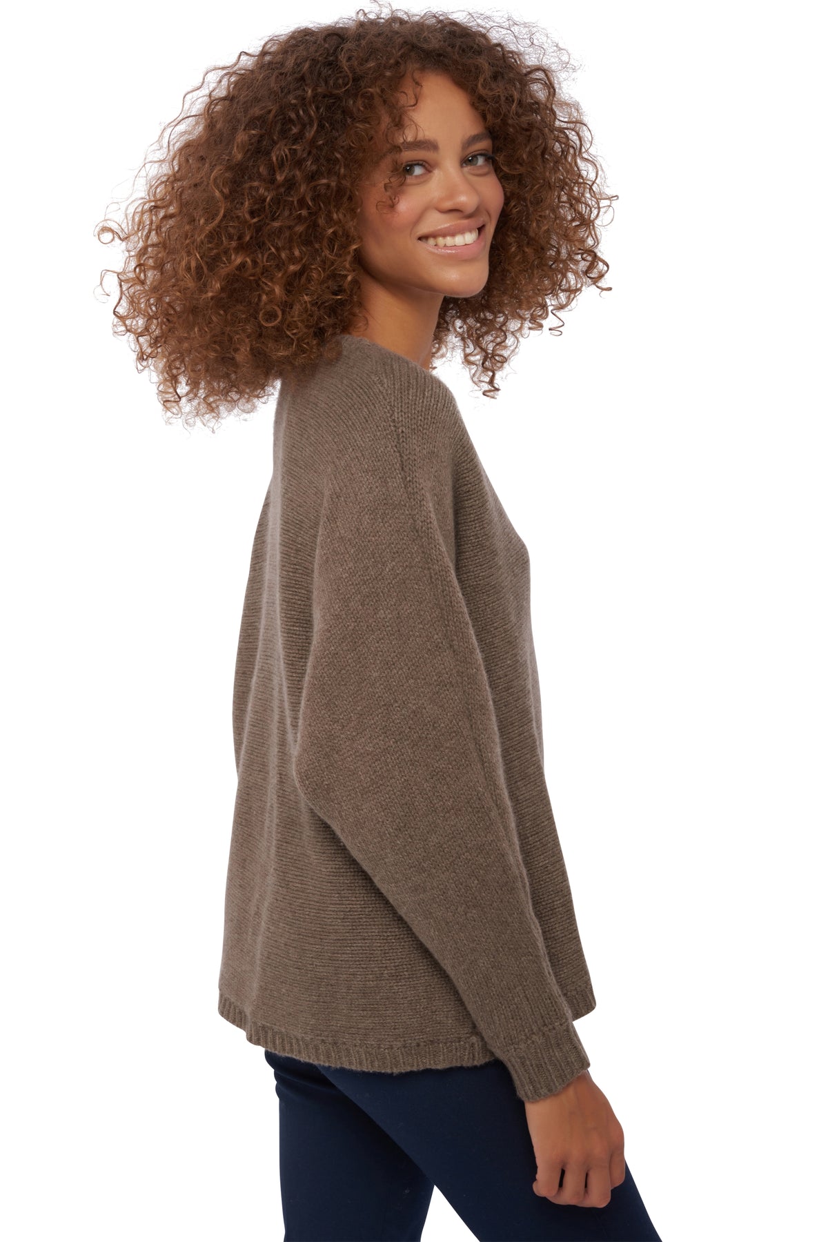 Sacramento en yak femme - Vue 2 - marmotte naturel - Mahogany