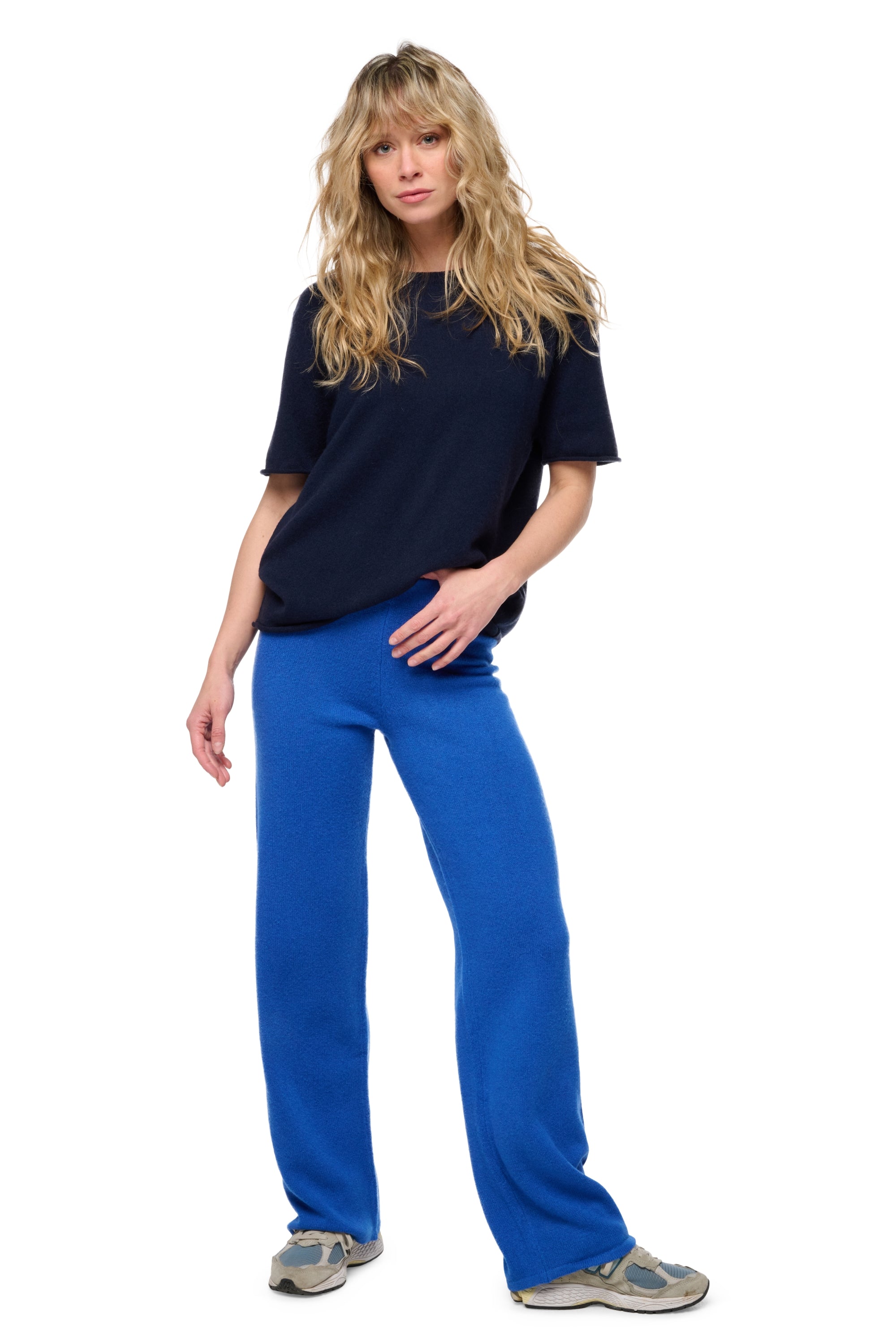 Stockholm en yak femme - Vue 1 - bleu intense - Mahogany
