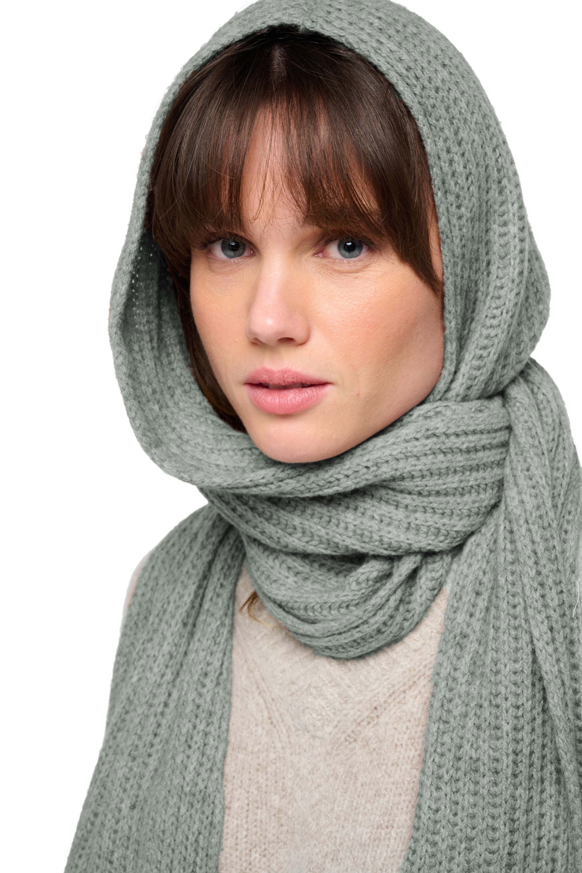 Summit yak women's jumper - silver - Mahogany