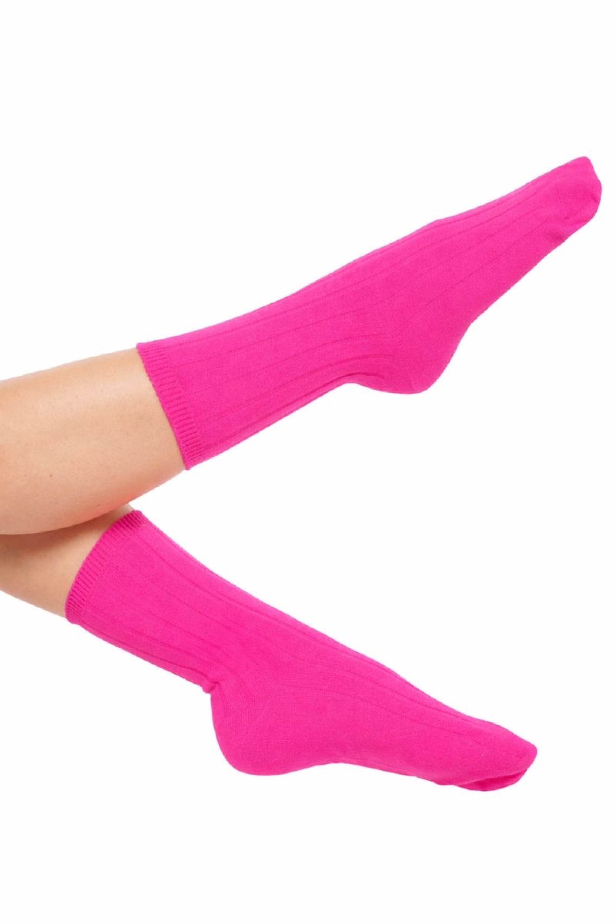 Dragibus in cashmere & elastane for women - dayglo - Mahogany