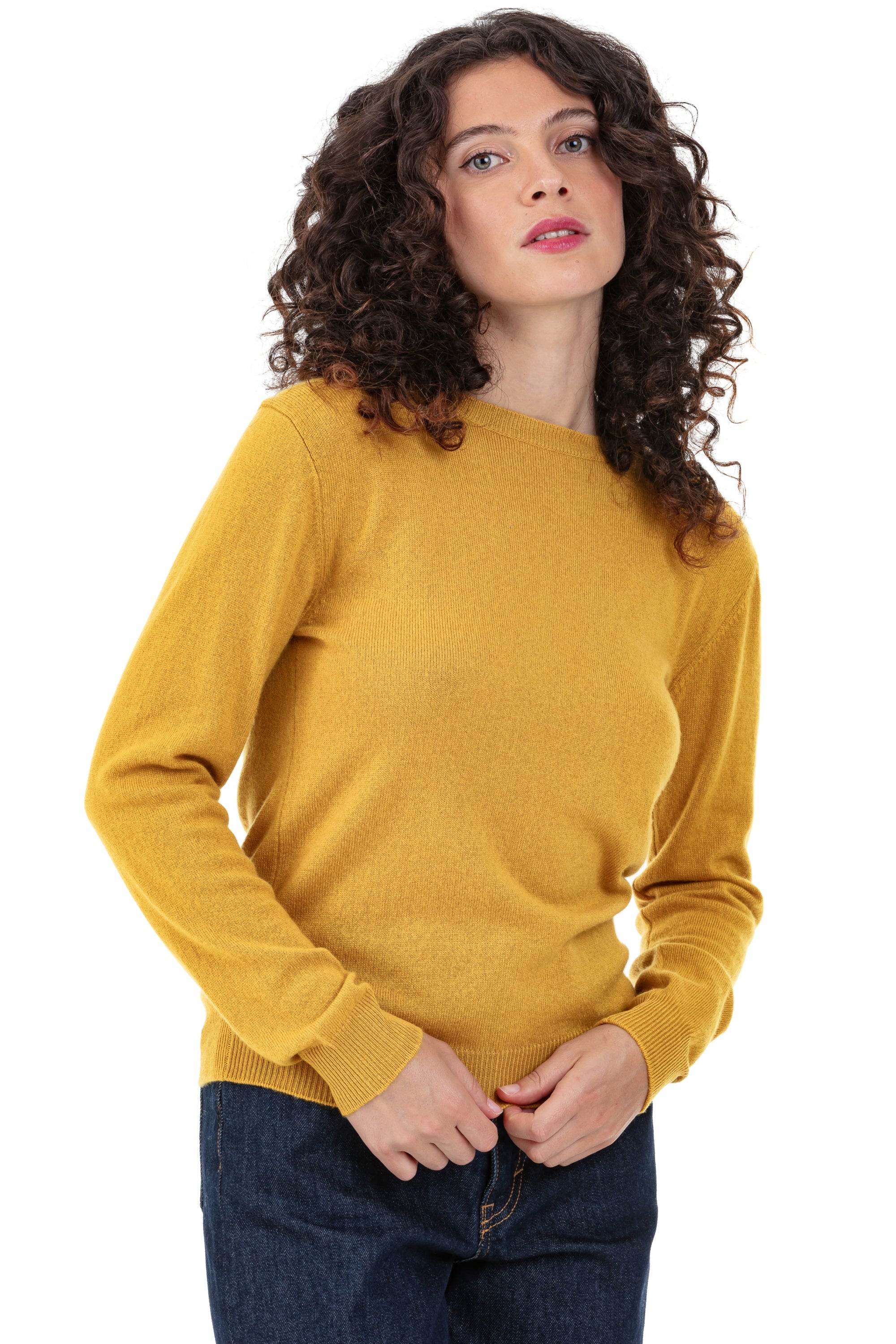 Thalia women's cashmere - tinsel - Mahogany