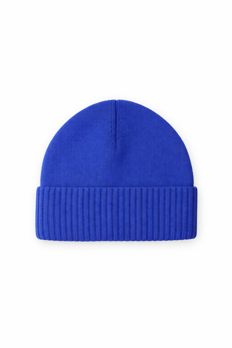 Dixie in cashmere unisex - lapis blue - Mahogany