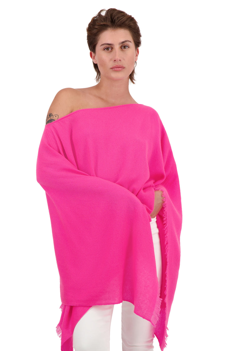 Tokyo in cashmere for women - dayglo - Mahogany