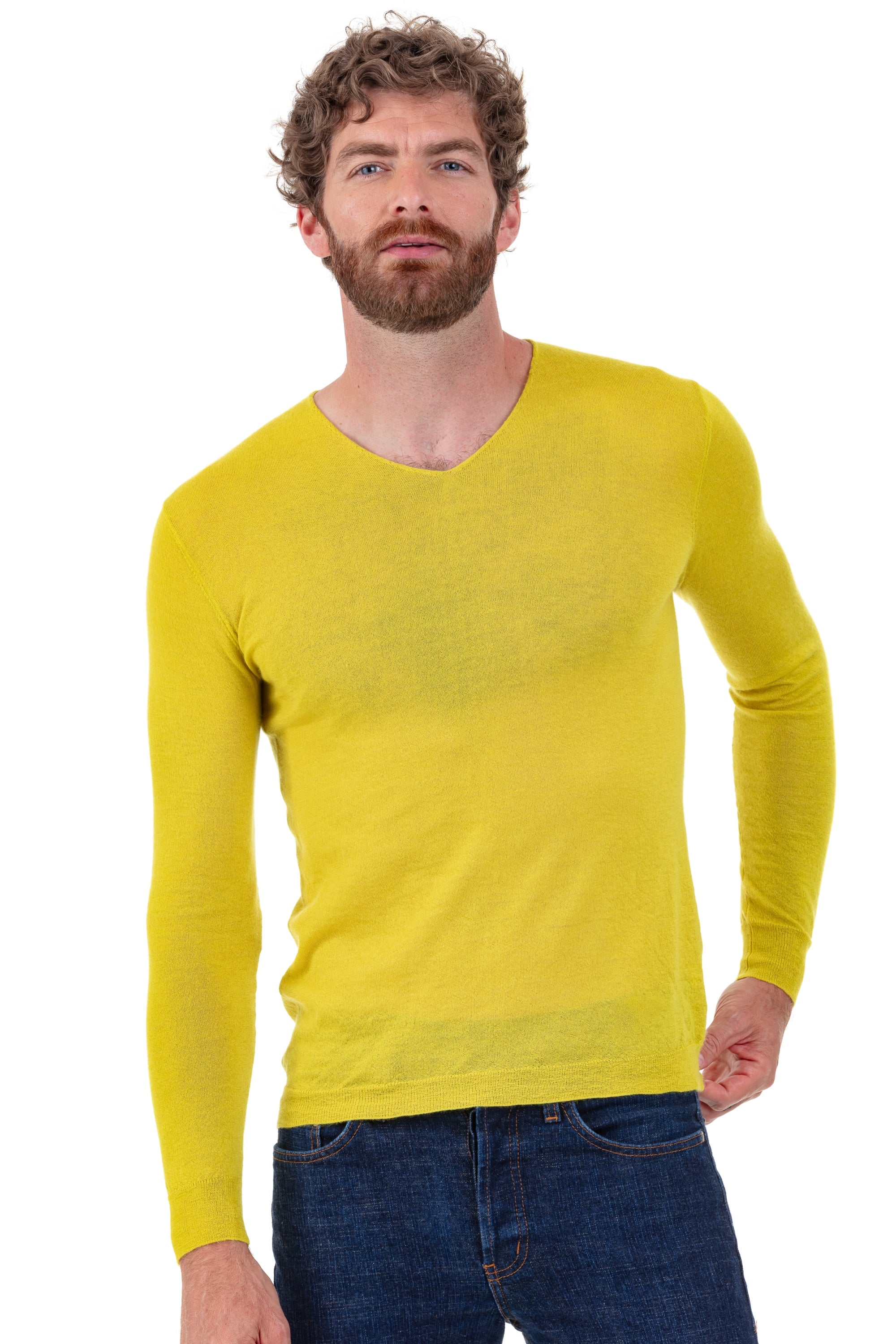Leopaul in cashmere down for men - stem - Mahogany