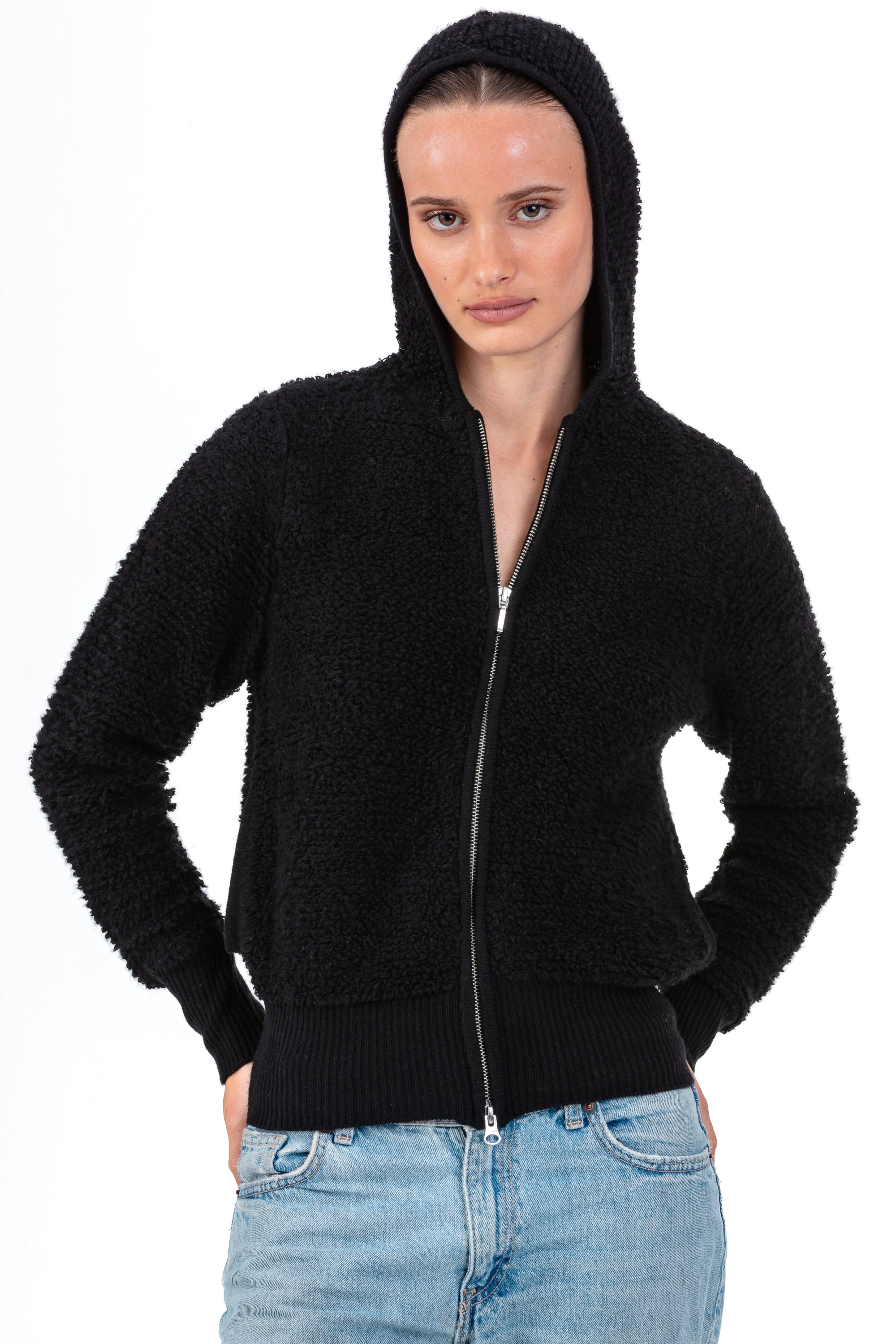 Pavlova cashmere women's jumper - black - Mahogany