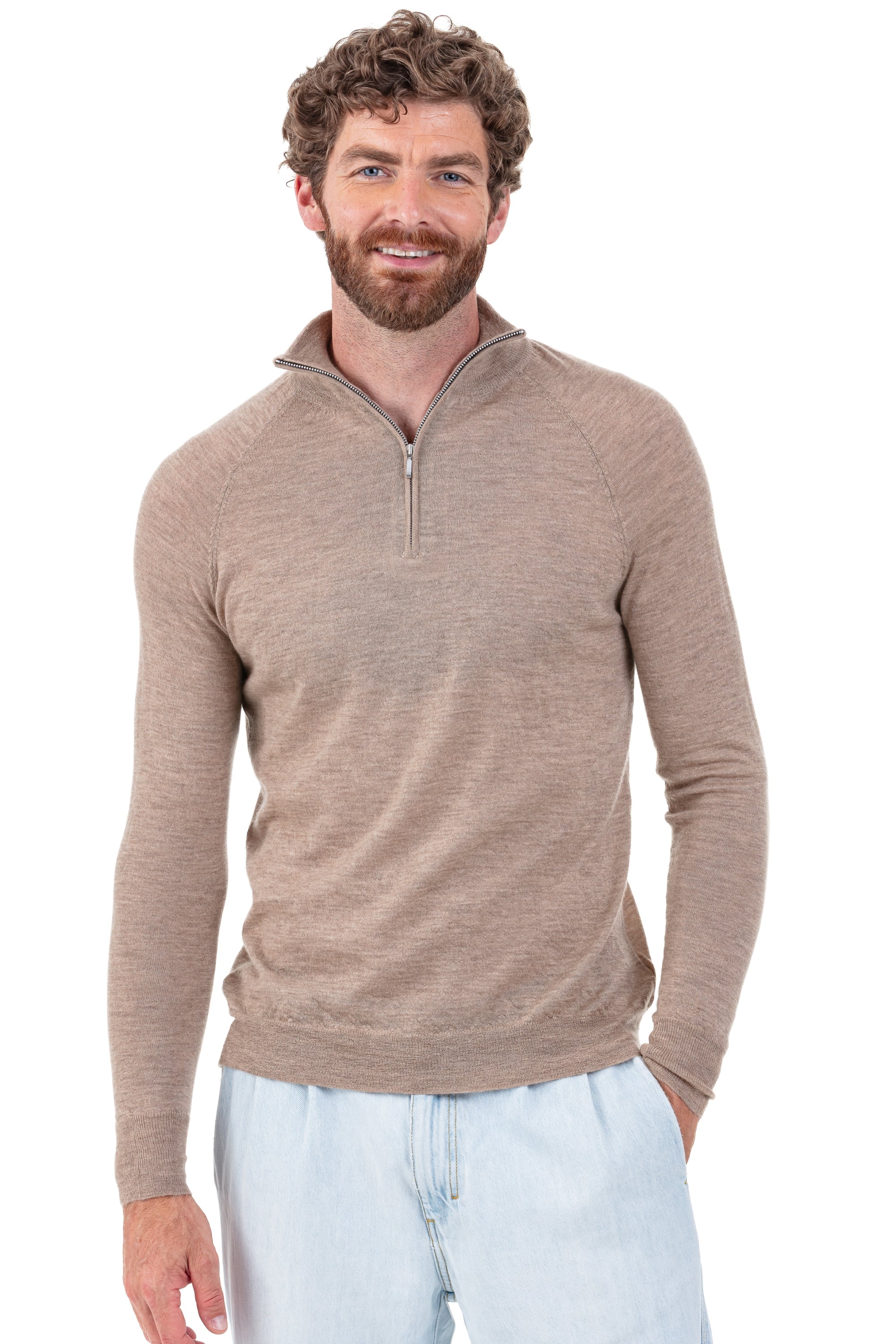 Perou in cashmere down for men - mink - Mahogany
