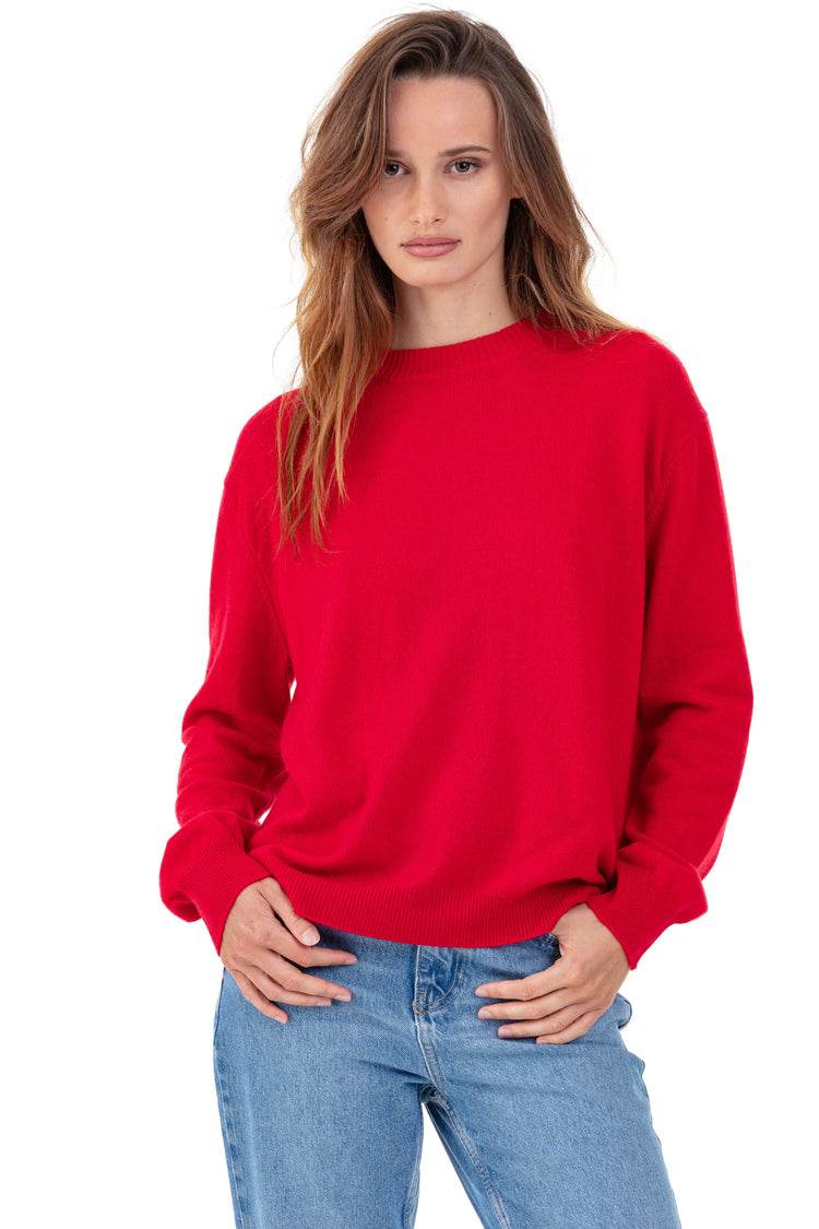 Philippine women's cashmere - rouge velours - Mahogany