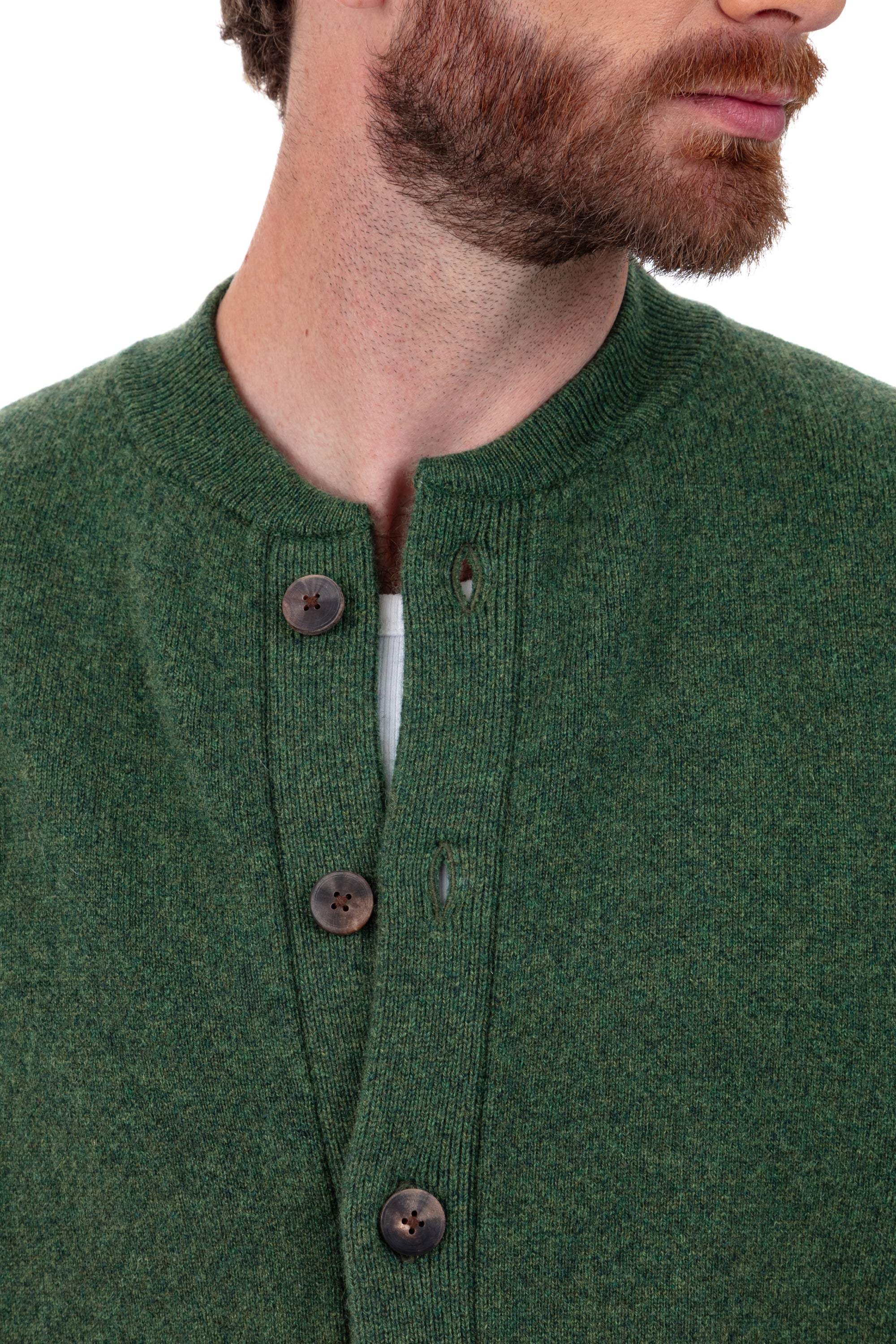 Pinocchio en cachemire homme - Vue 3 - cedar - Mahogany