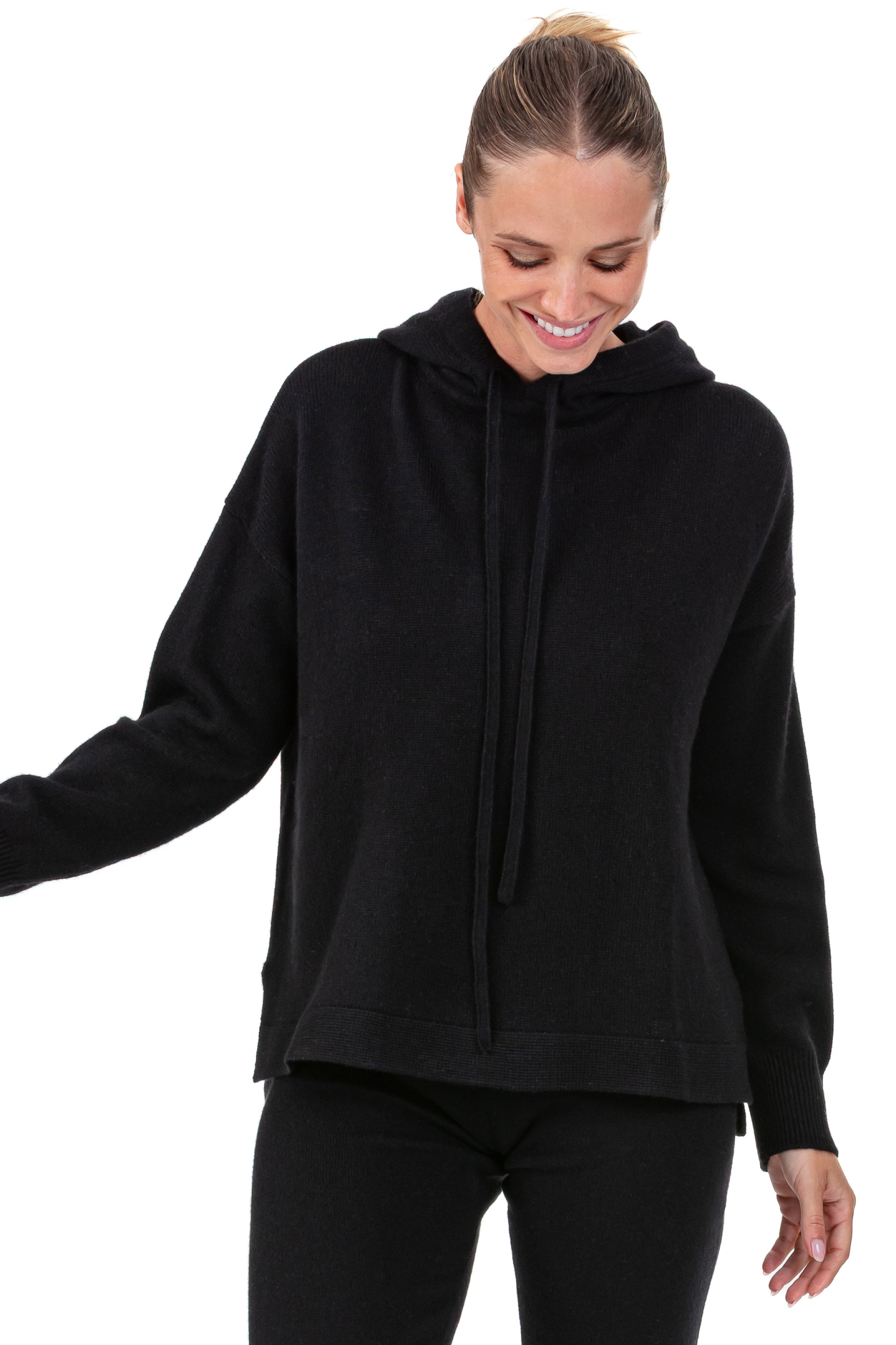 Proust cashmere women's jumper - black - Mahogany