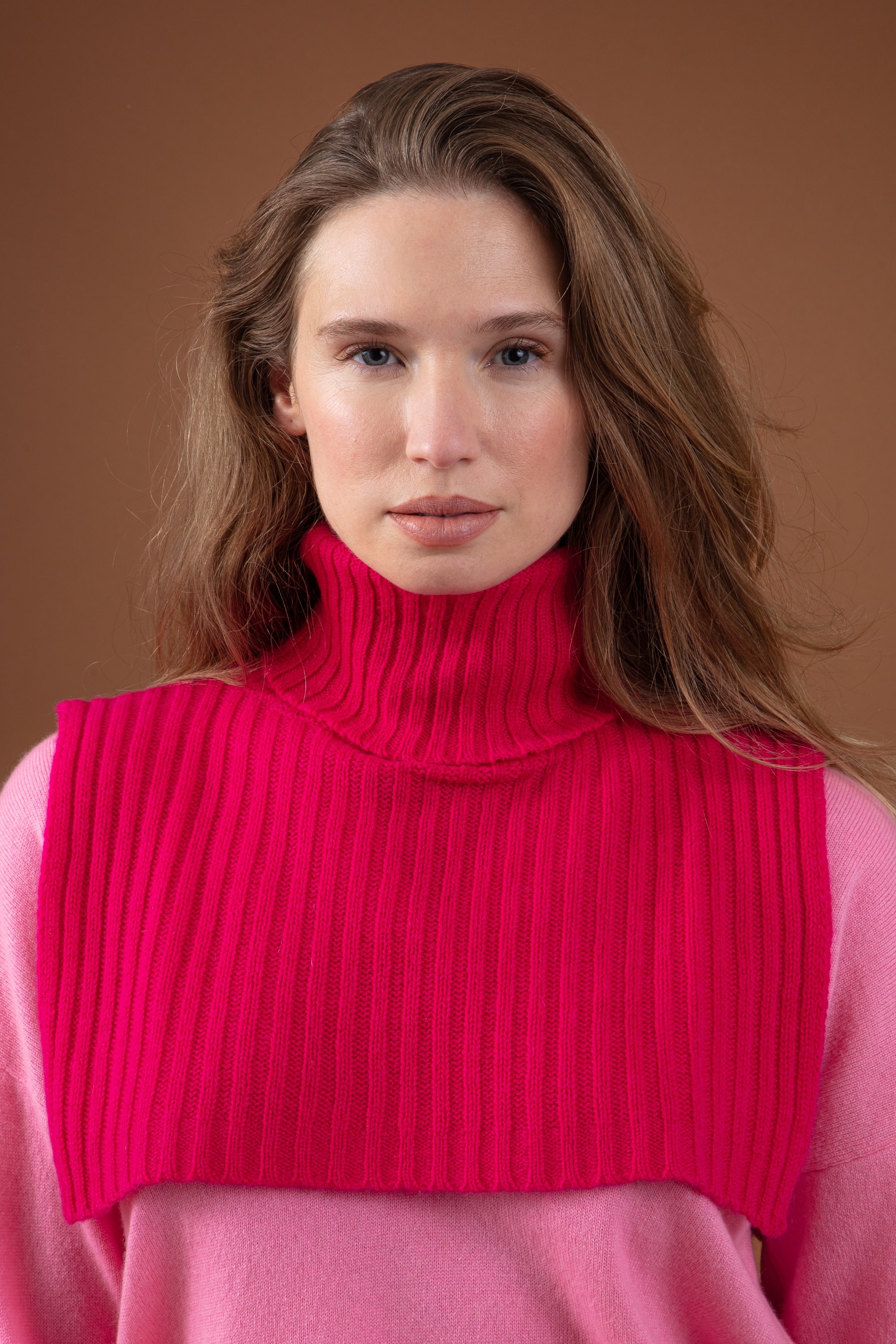 Rolls in cashmere for women - lipstick - Mahogany