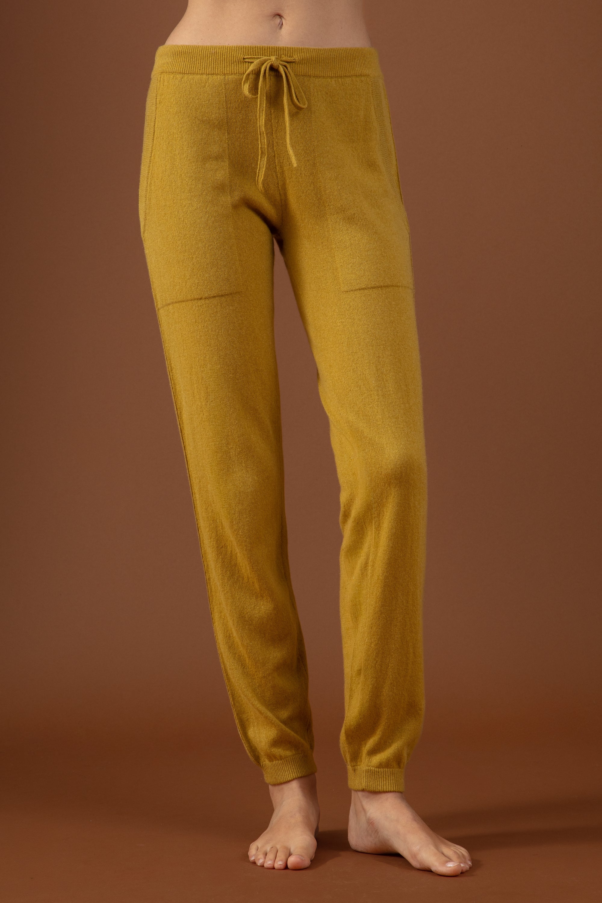 Cashmere trousers, 100% Cashmere, women, fine, , Mahogany