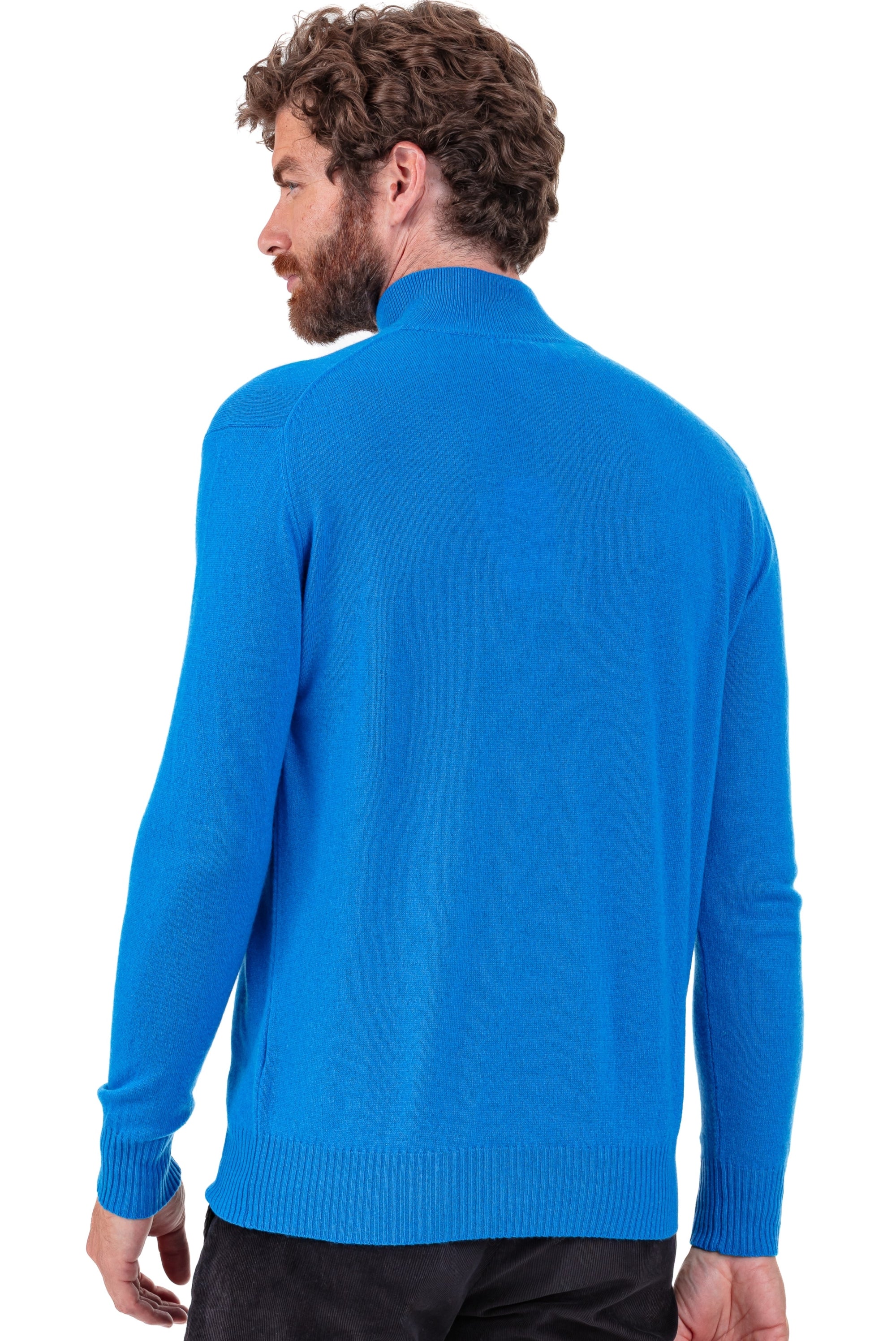 Toulon en cachemire homme - Vue 2 - batchelor - Mahogany