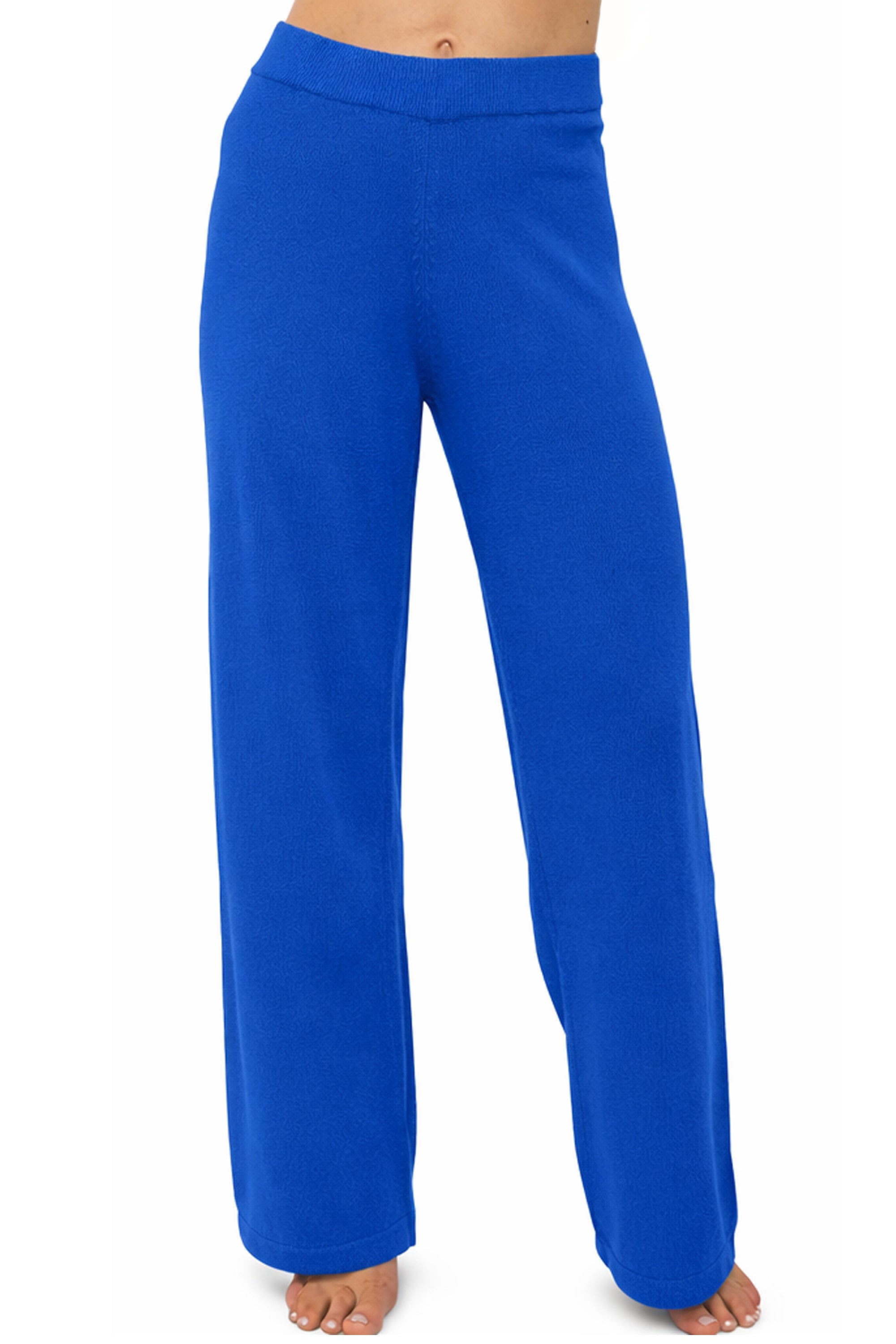 Malicieux cashmere women's jumper - lapis blue - Mahogany