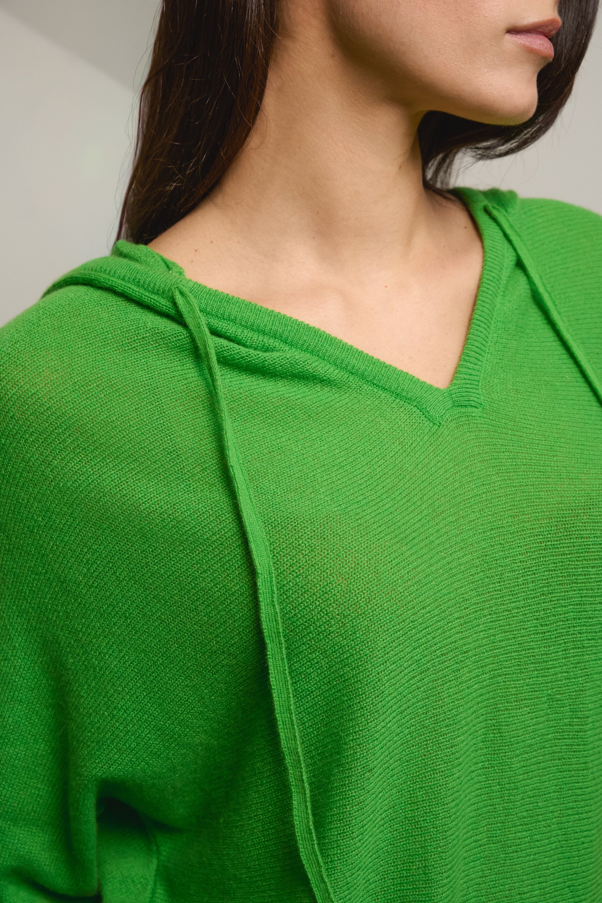 Oman en cachemire femme - Vue 1 - flash green - Mahogany