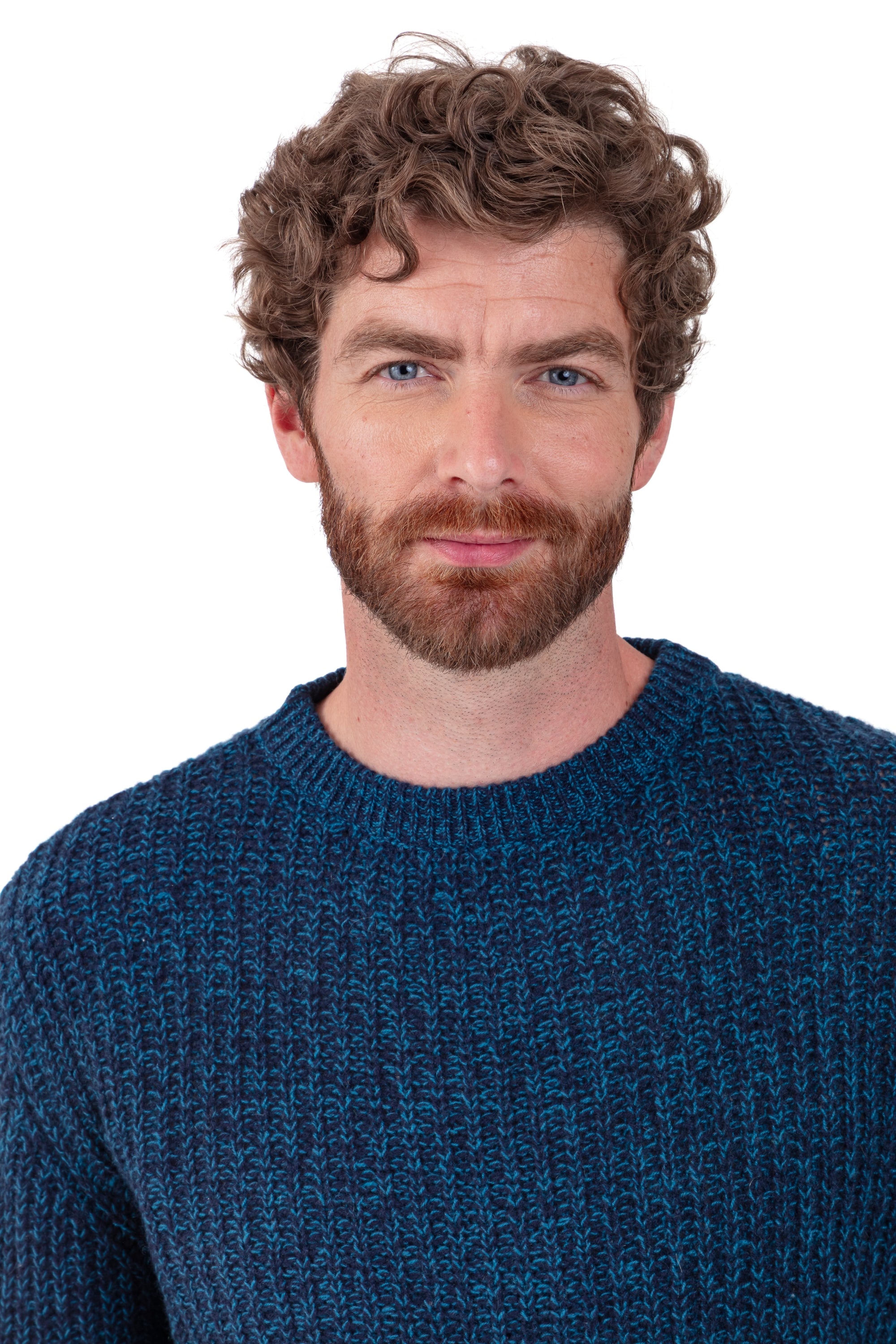 Paulin en cachemire homme - Vue 2 - marine foncé / bleu canard - Mahogany
