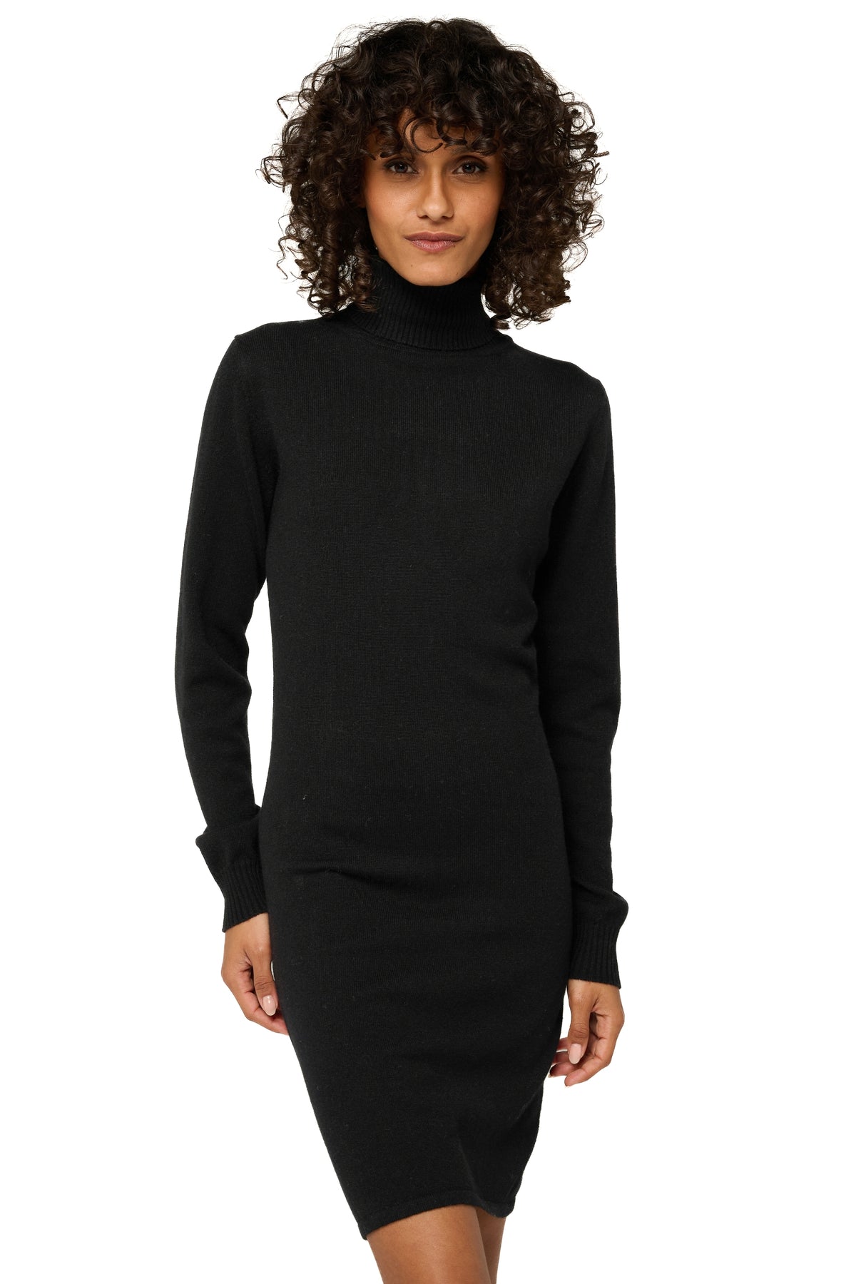 Abie women's cashmere jumper - black - Mahogany