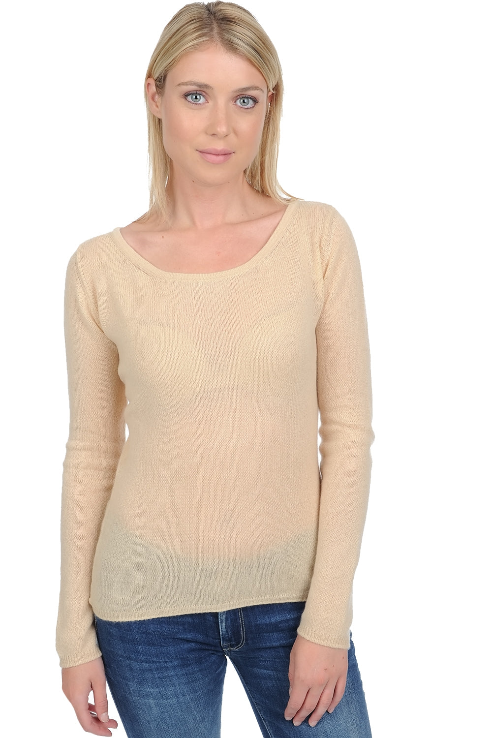 Caleen women's cashmere - honey - Mahogany