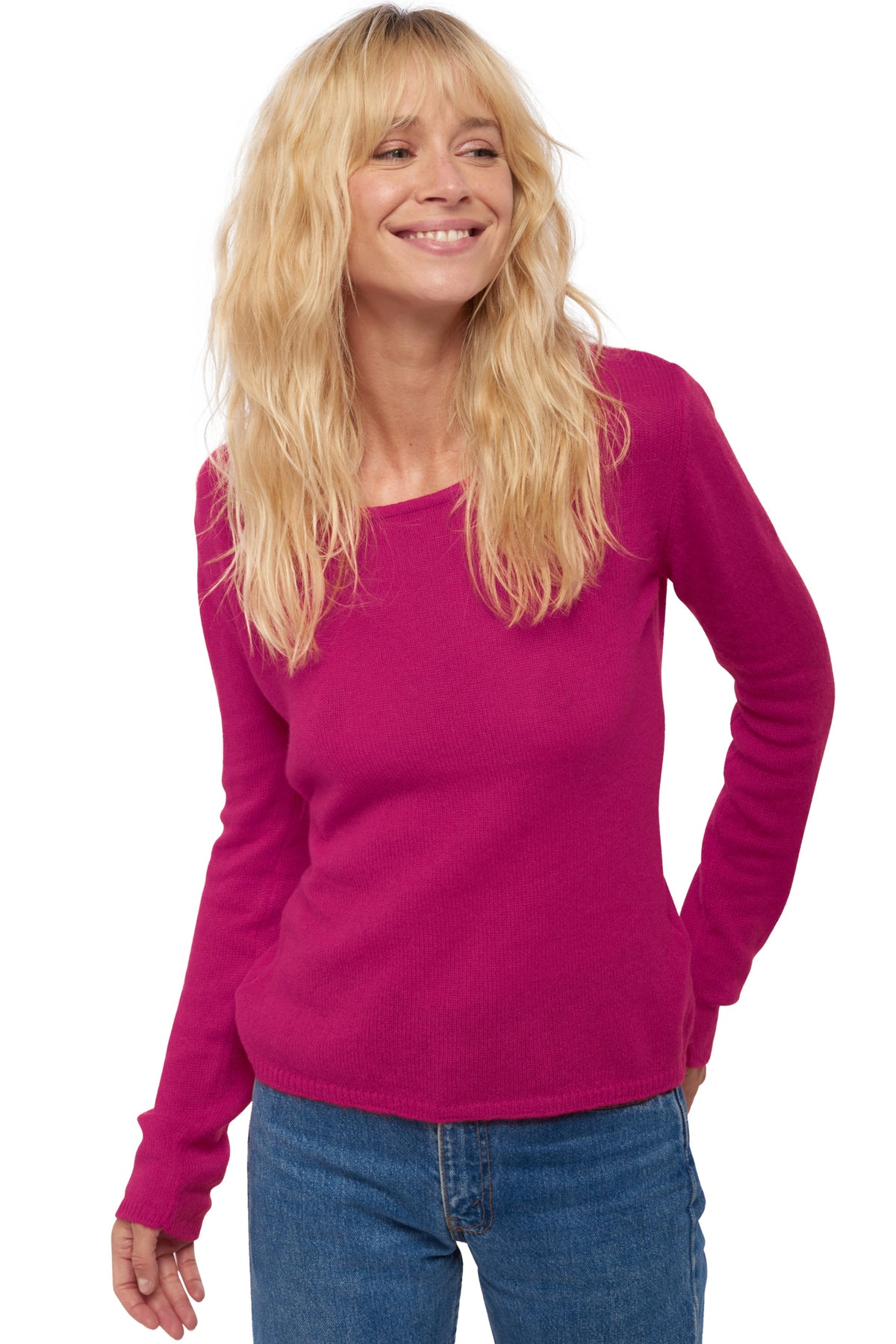 Caleen women's cashmere - radiance - Mahogany