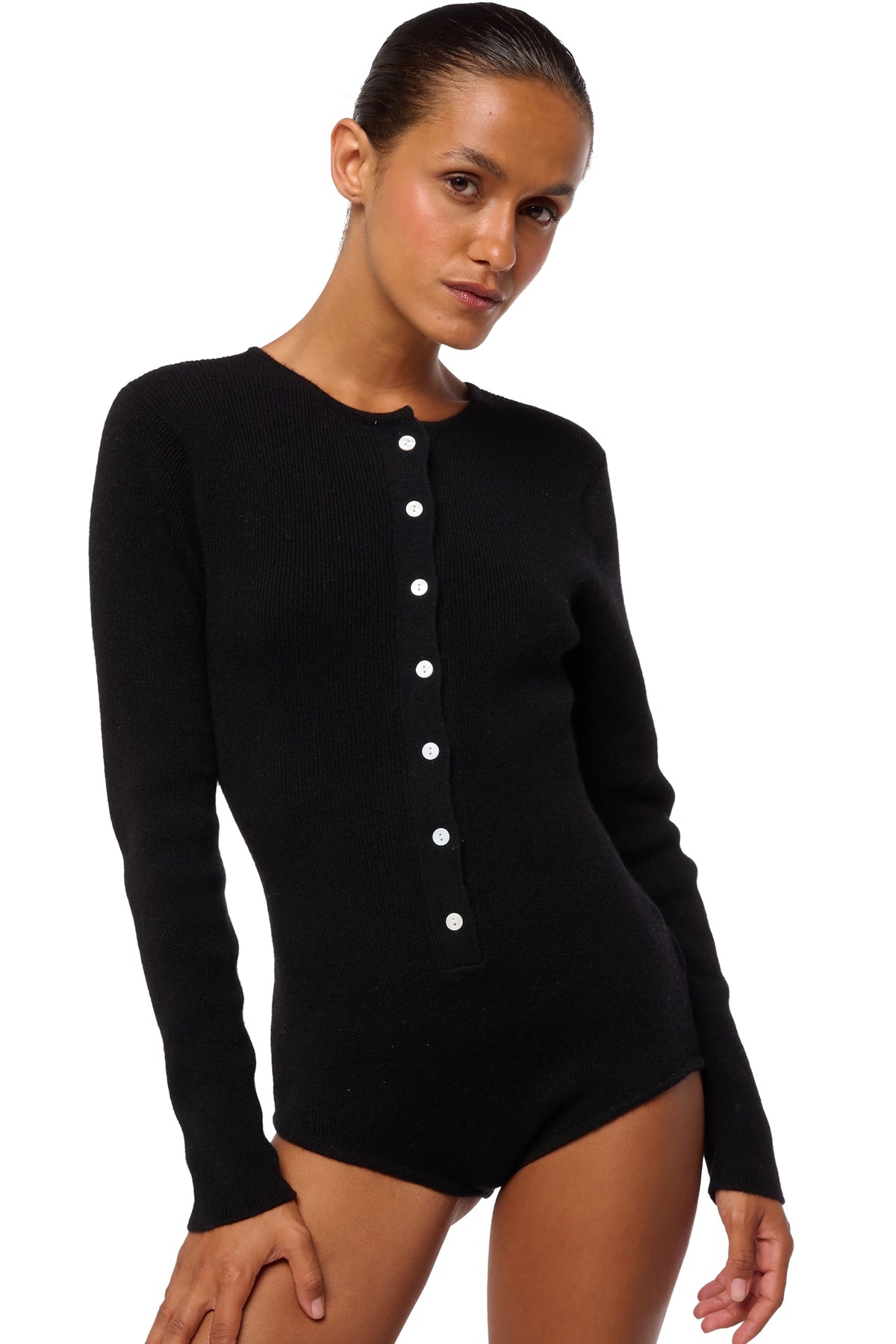 Deedee women's cashmere jumper - black - Mahogany