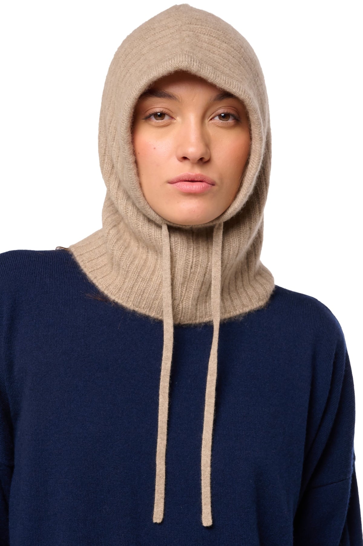 Deefoo unisex cashmere - natural brown - Mahogany