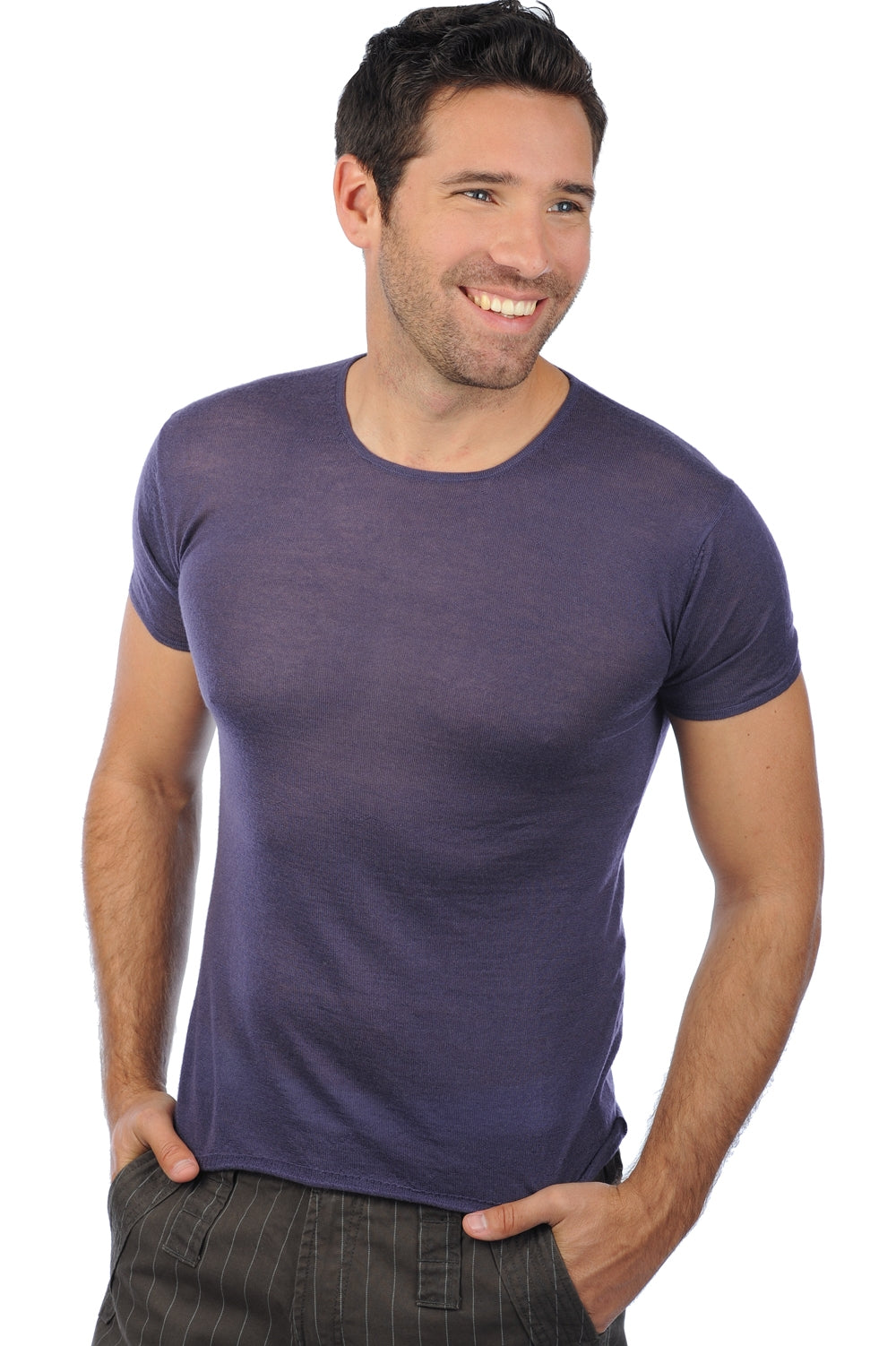 Lilian men's cashmere down - mulberry - Mahogany