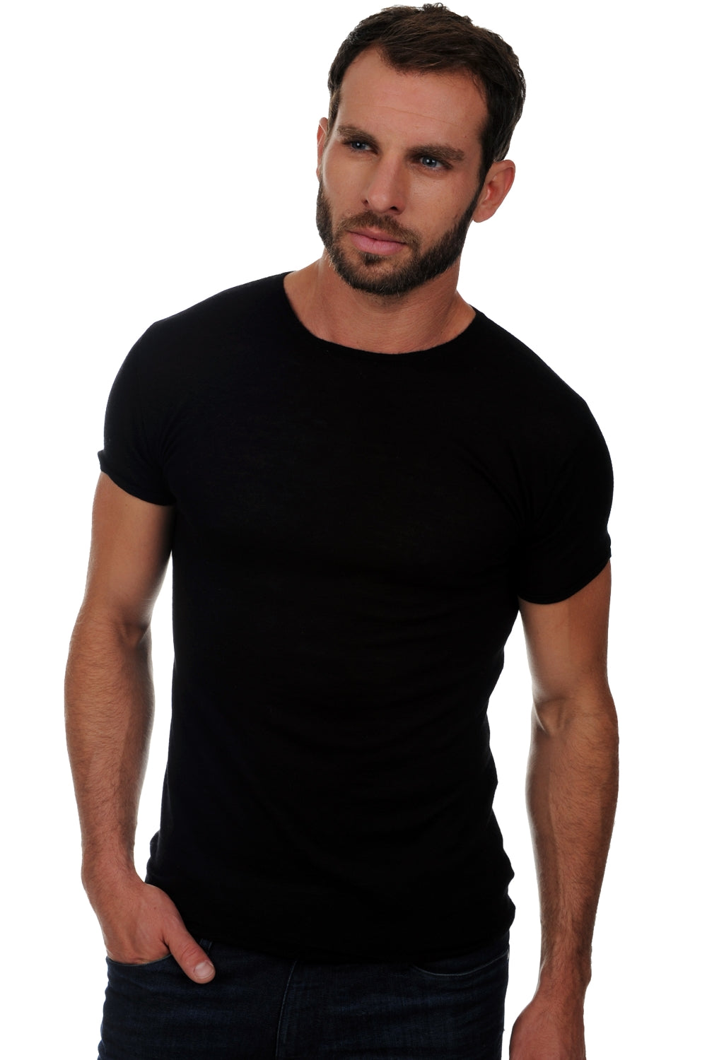 Lilian men's cashmere down - black - Mahogany