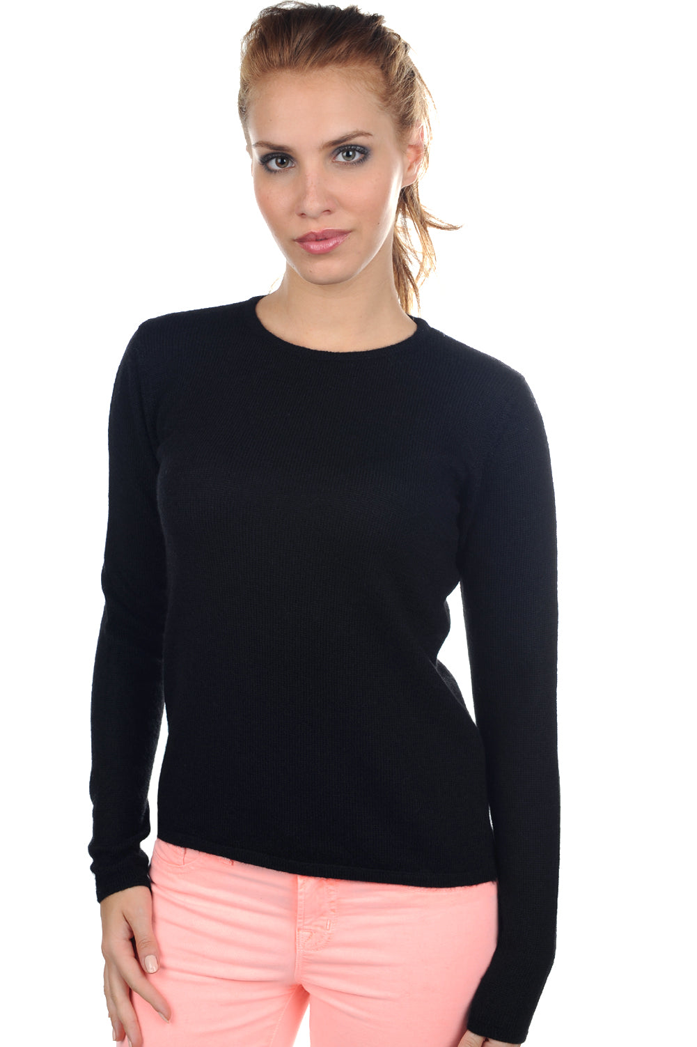Line-Alpaga in baby alpaca women's - black - Mahogany