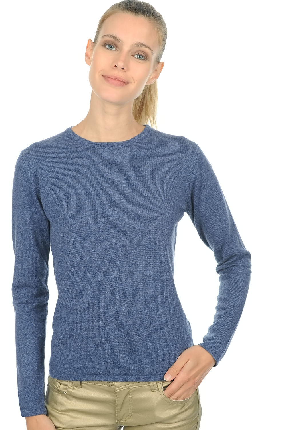 Line Premium women's cashmere - premium rockpool - Mahogany