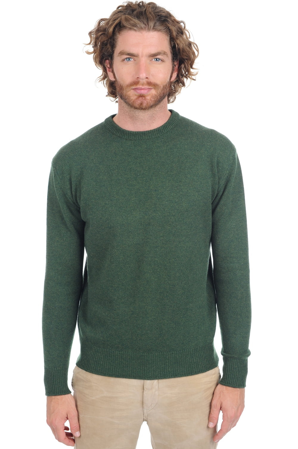 Nestor 4F men's cashmere jumper - cedar - Mahogany