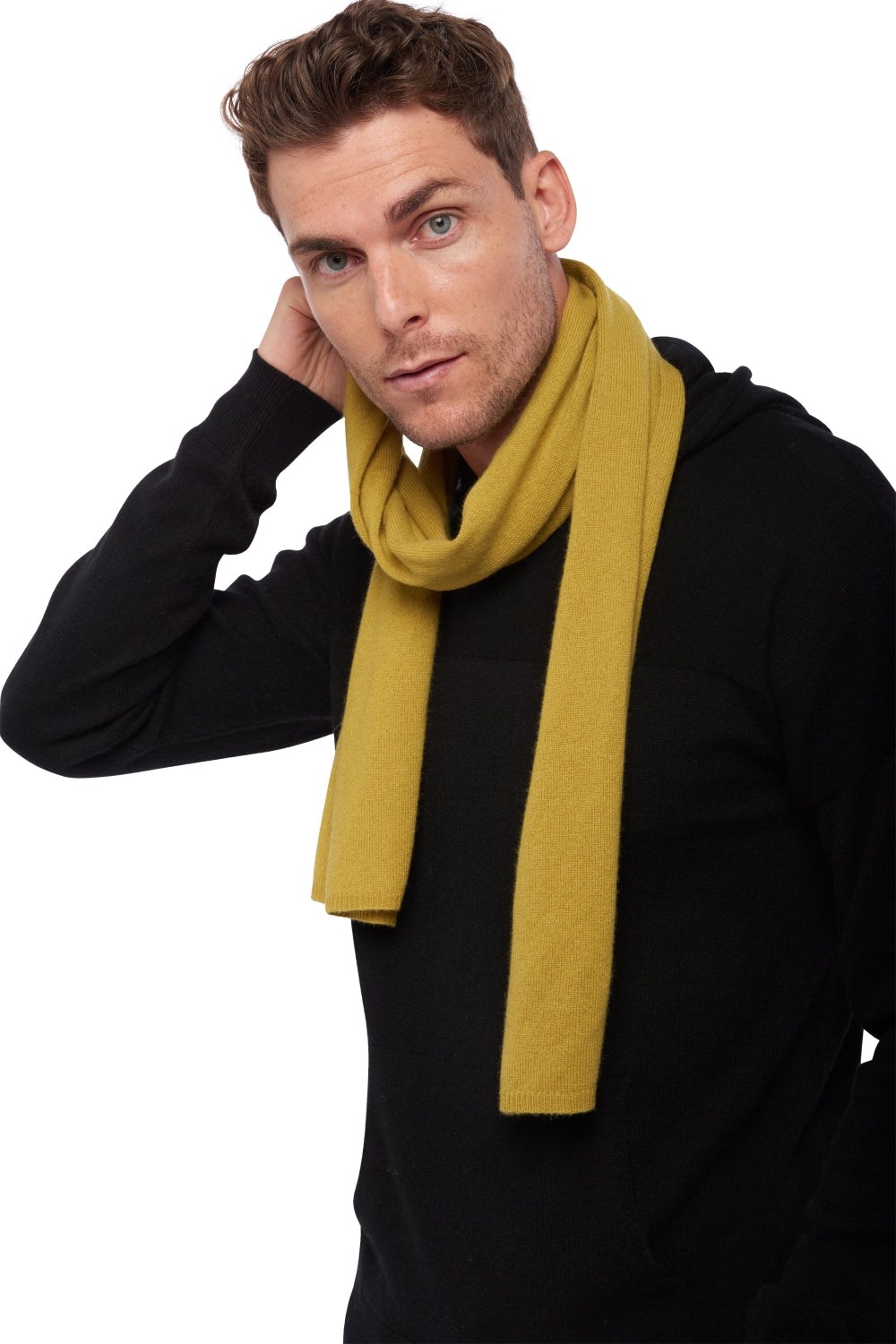 Ozone in mixed cashmere - caterpillar - Mahogany
