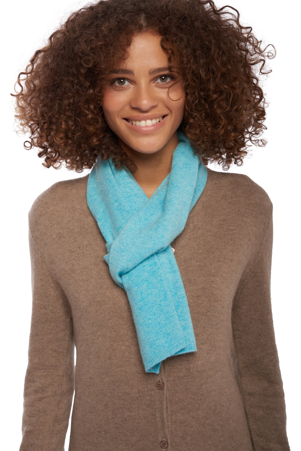 Ozone in mixed cashmere - piscine - Mahogany