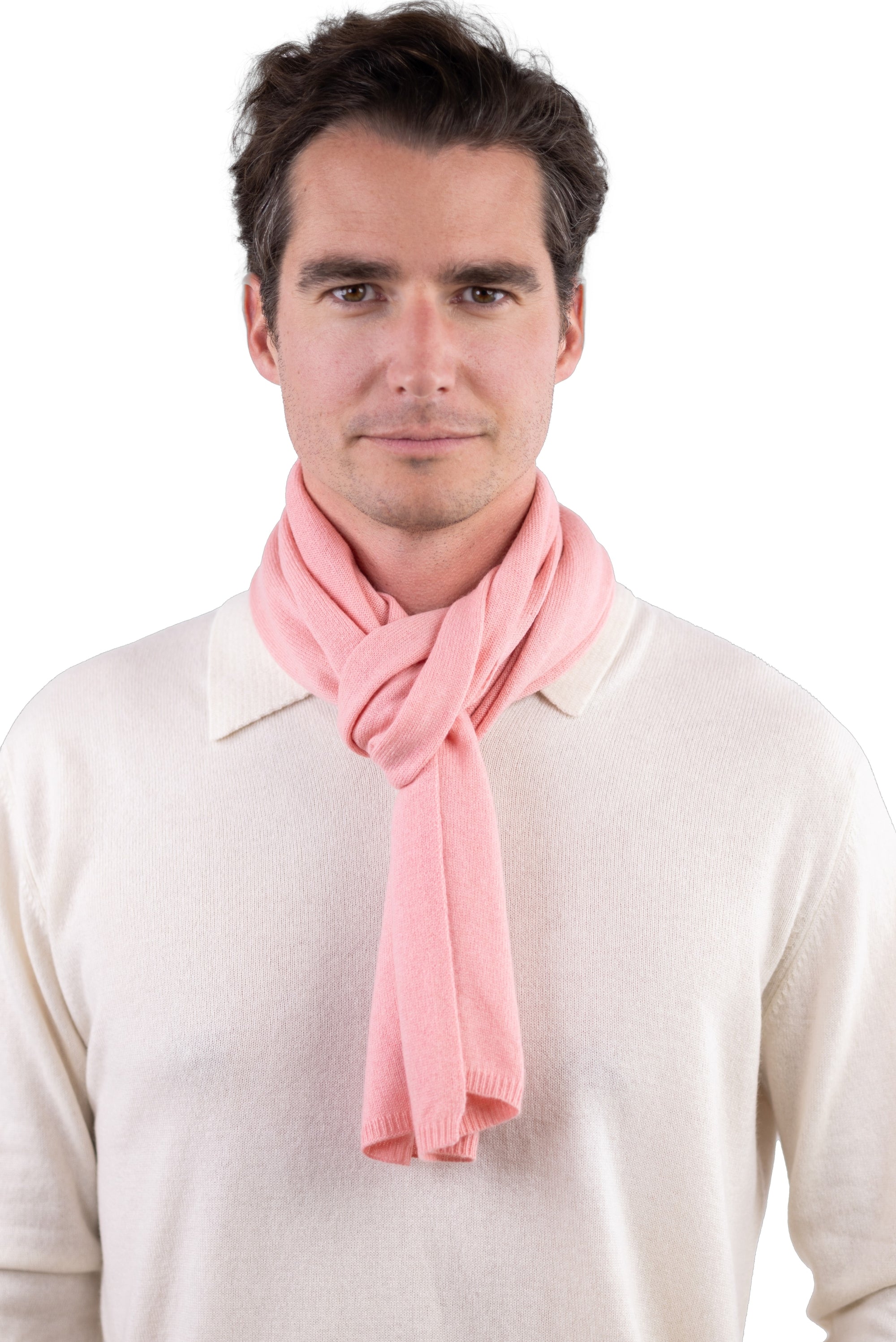 Ozone in mixed cashmere - tea rose - Mahogany
