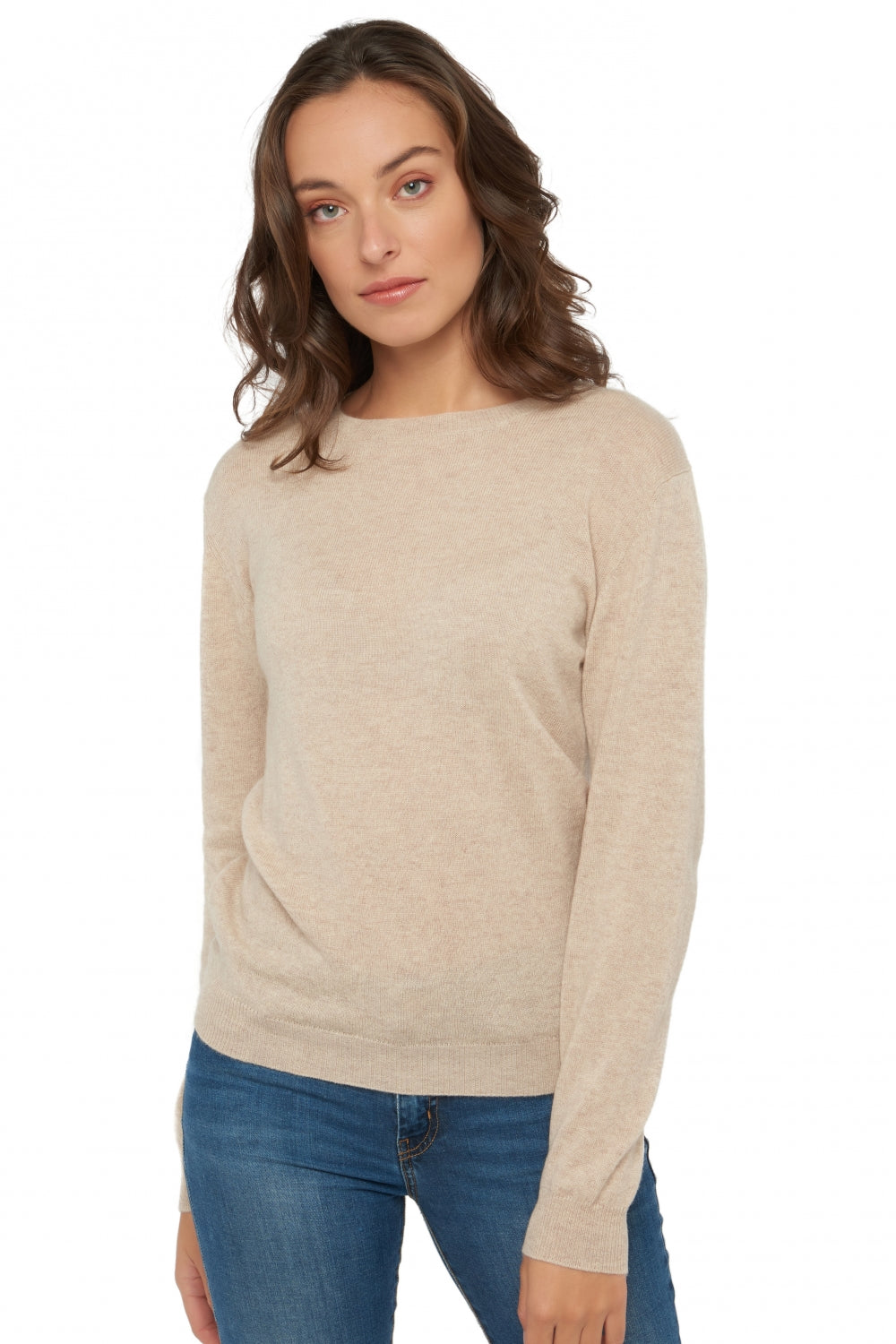 Raison women's cashmere - timeless beige - Mahogany