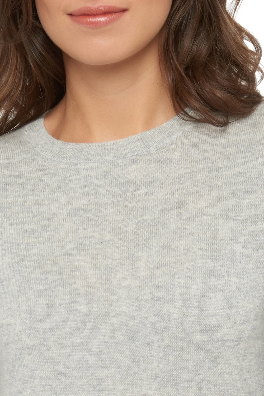 Raison women's cashmere - View 1 - marl flannel - Mahogany