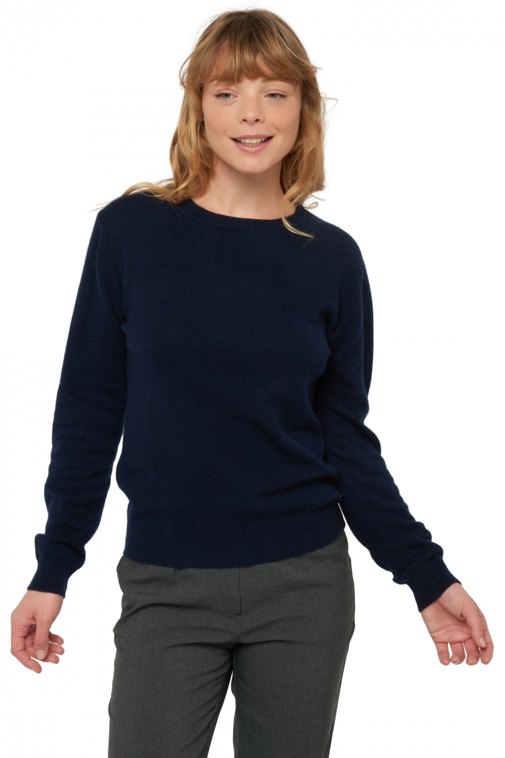 Raison women's cashmere - dark navy - Mahogany
