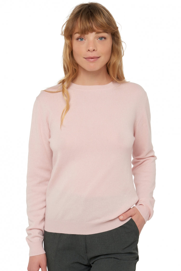 Raison women's cashmere - pale pink - Mahogany