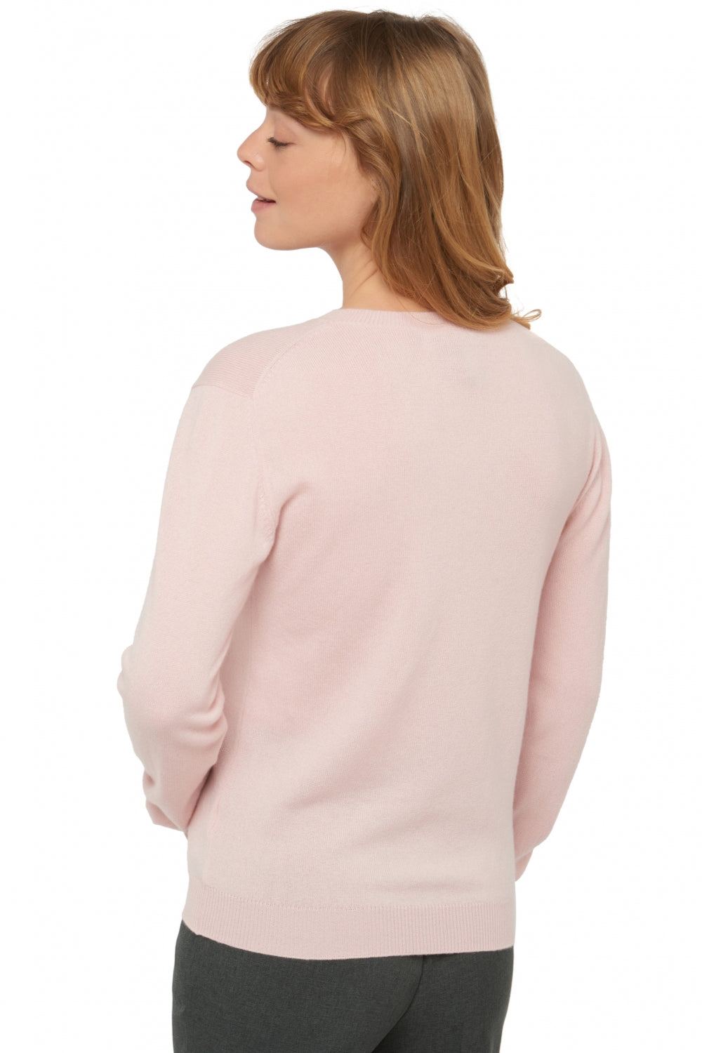 Raison en cachemire femme - Vue 3 - rose pâle - Mahogany
