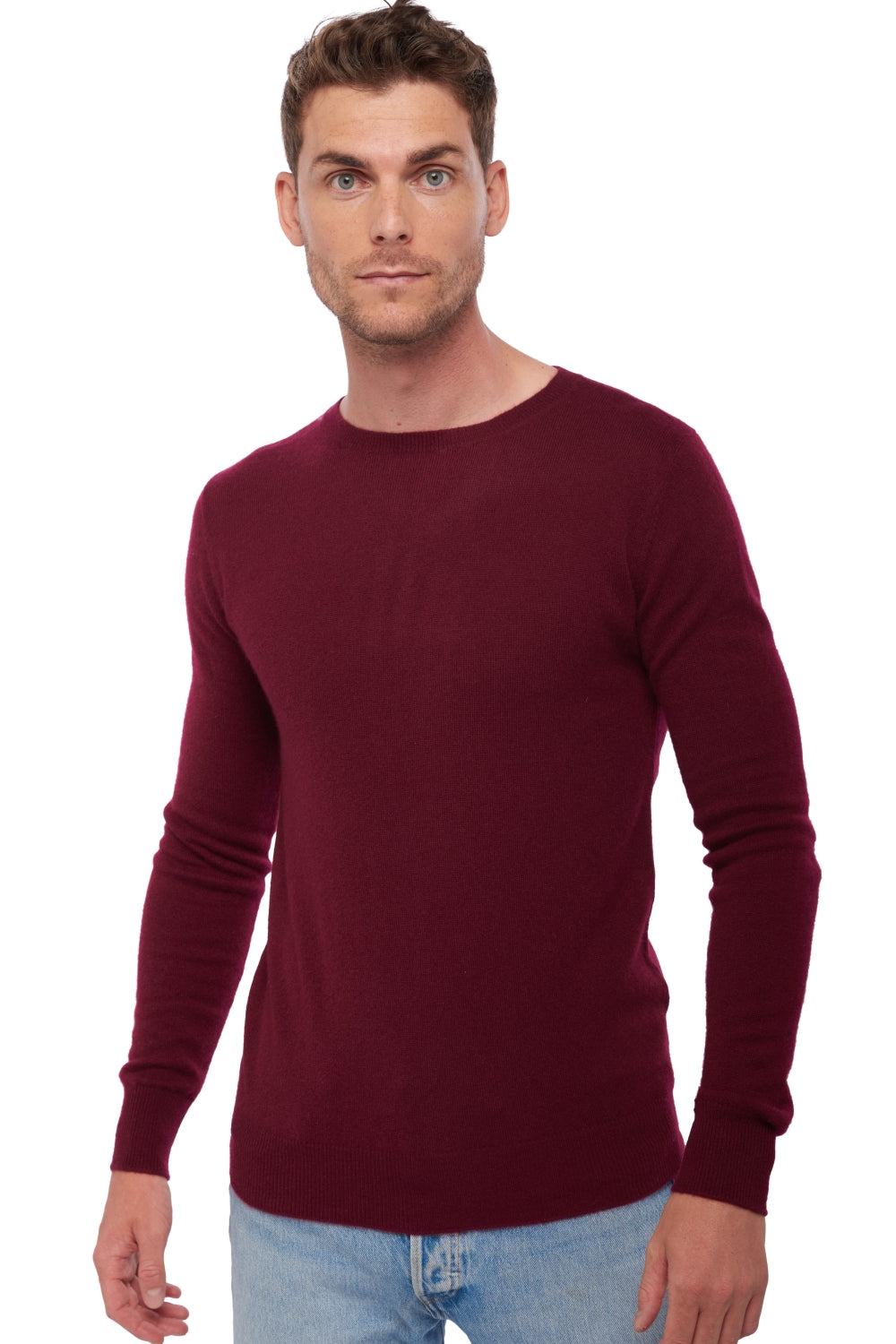 Tao men's cashmere - burgundy - Mahogany