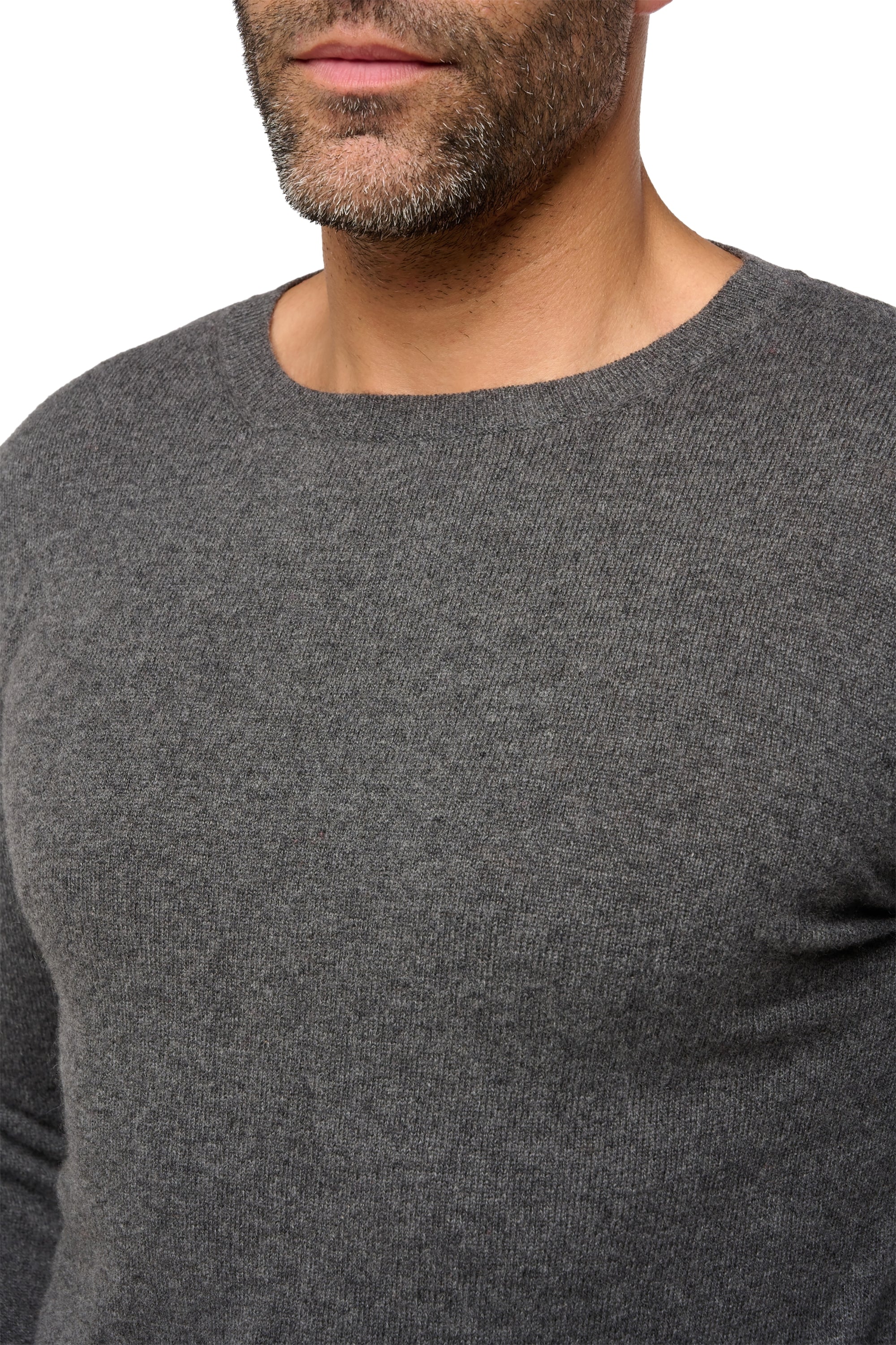 Tao en cachemire homme - Vue 1 - dark grey - Mahogany