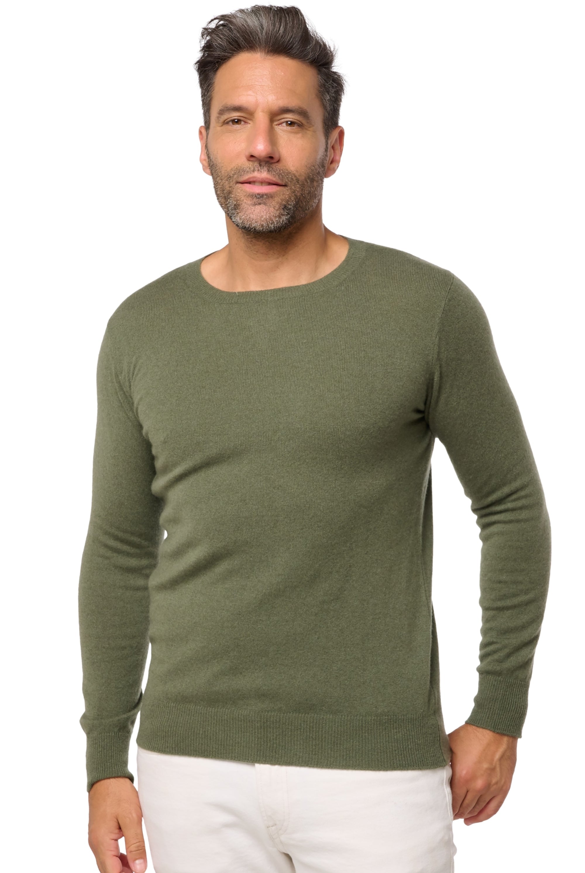 Tao in men's cashmere - khaki 2025 - Mahogany
